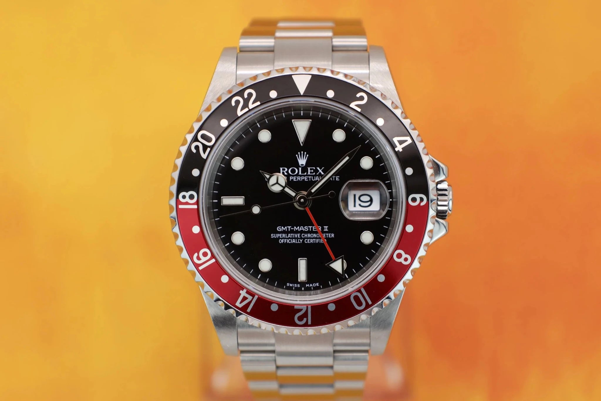 2004 Rolex GMT Master II Ref. 16710 Coke | 2022 RSC Card - Sierra Time Co