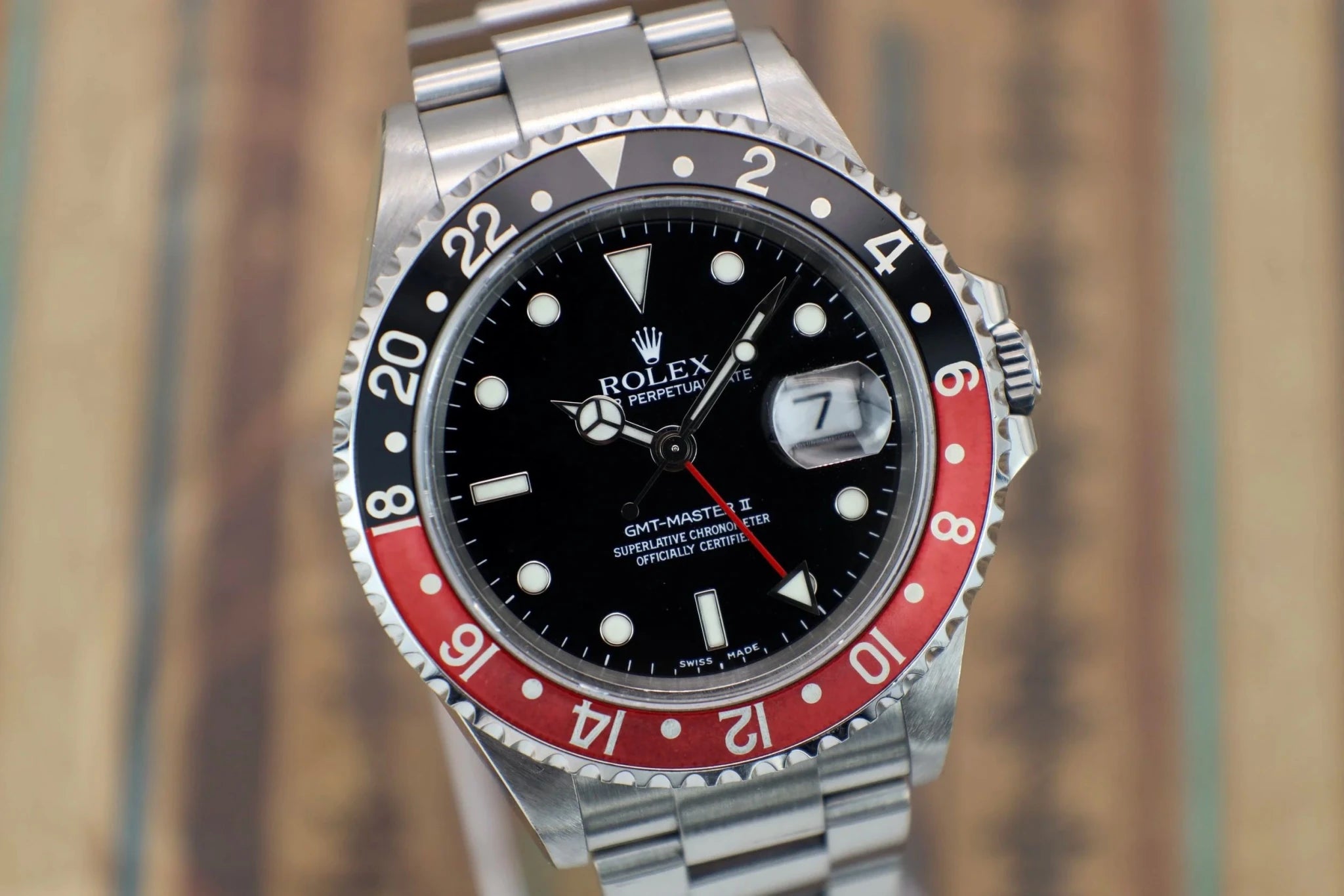 2004 Rolex GMT Master II Ref. 16710 Coke | Box and Papers - Sierra Time Co