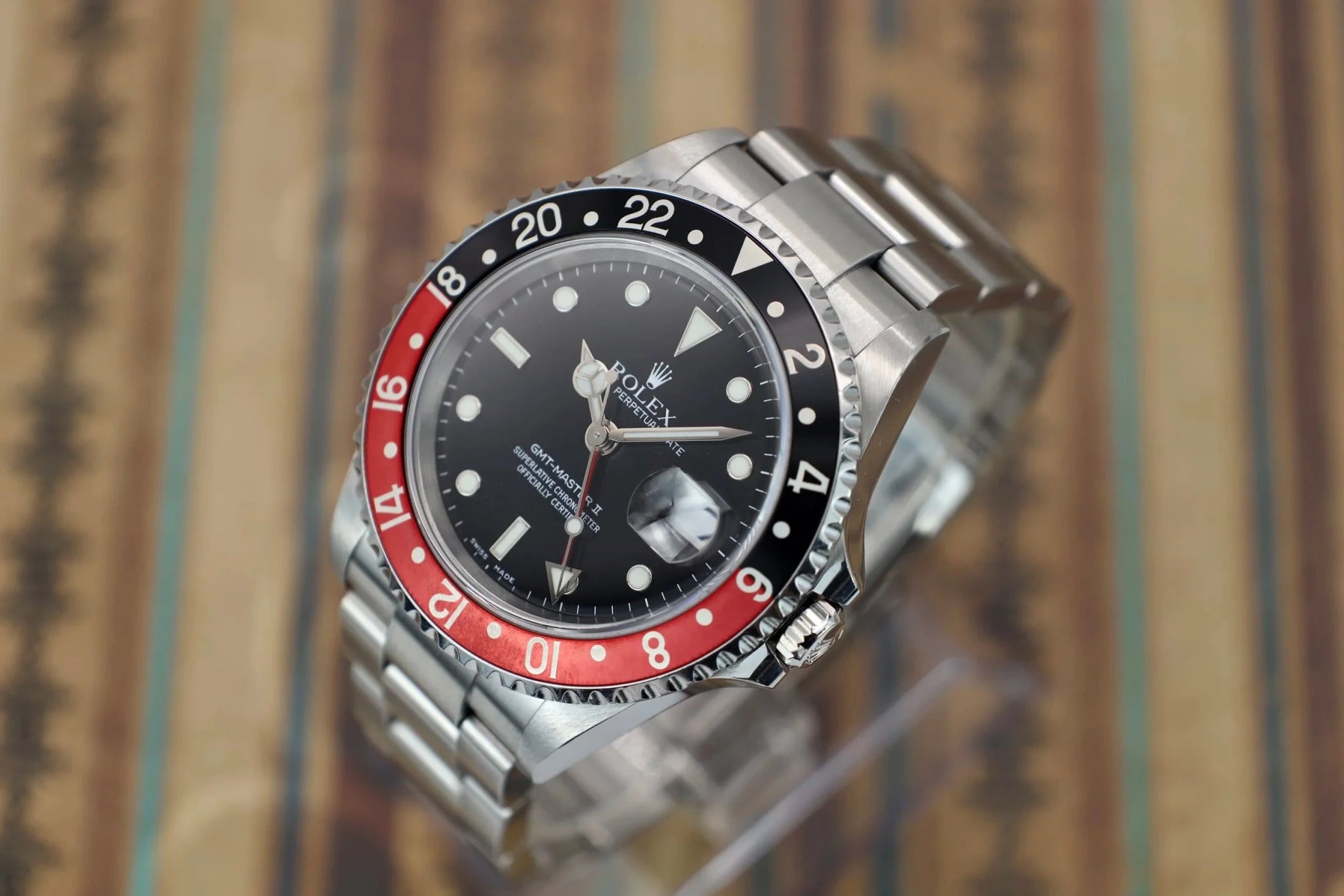 2004 Rolex GMT Master II Ref. 16710 Coke | Box and Papers - Sierra Time Co