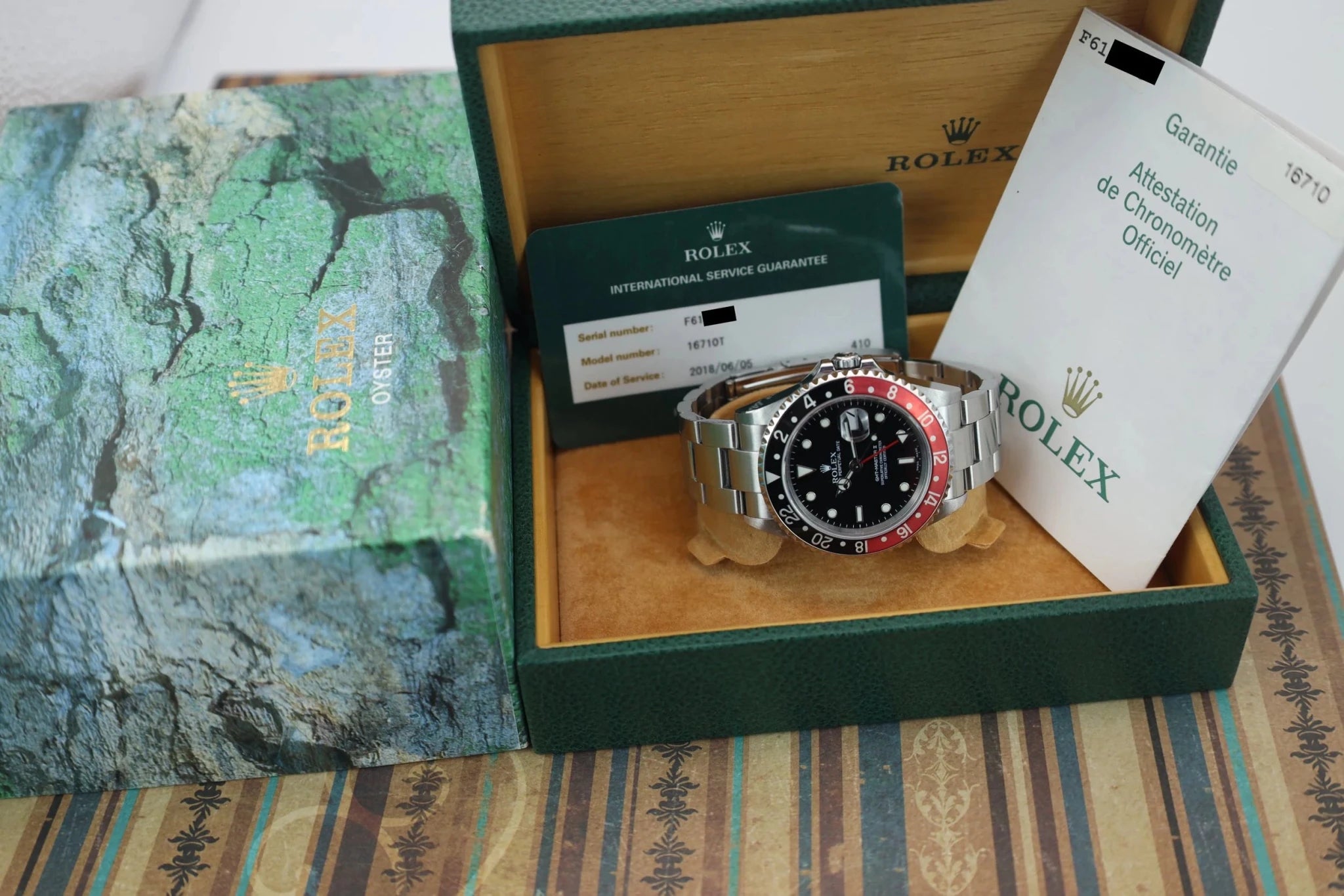 2004 Rolex GMT Master II Ref. 16710 Coke | Box and Papers - Sierra Time Co