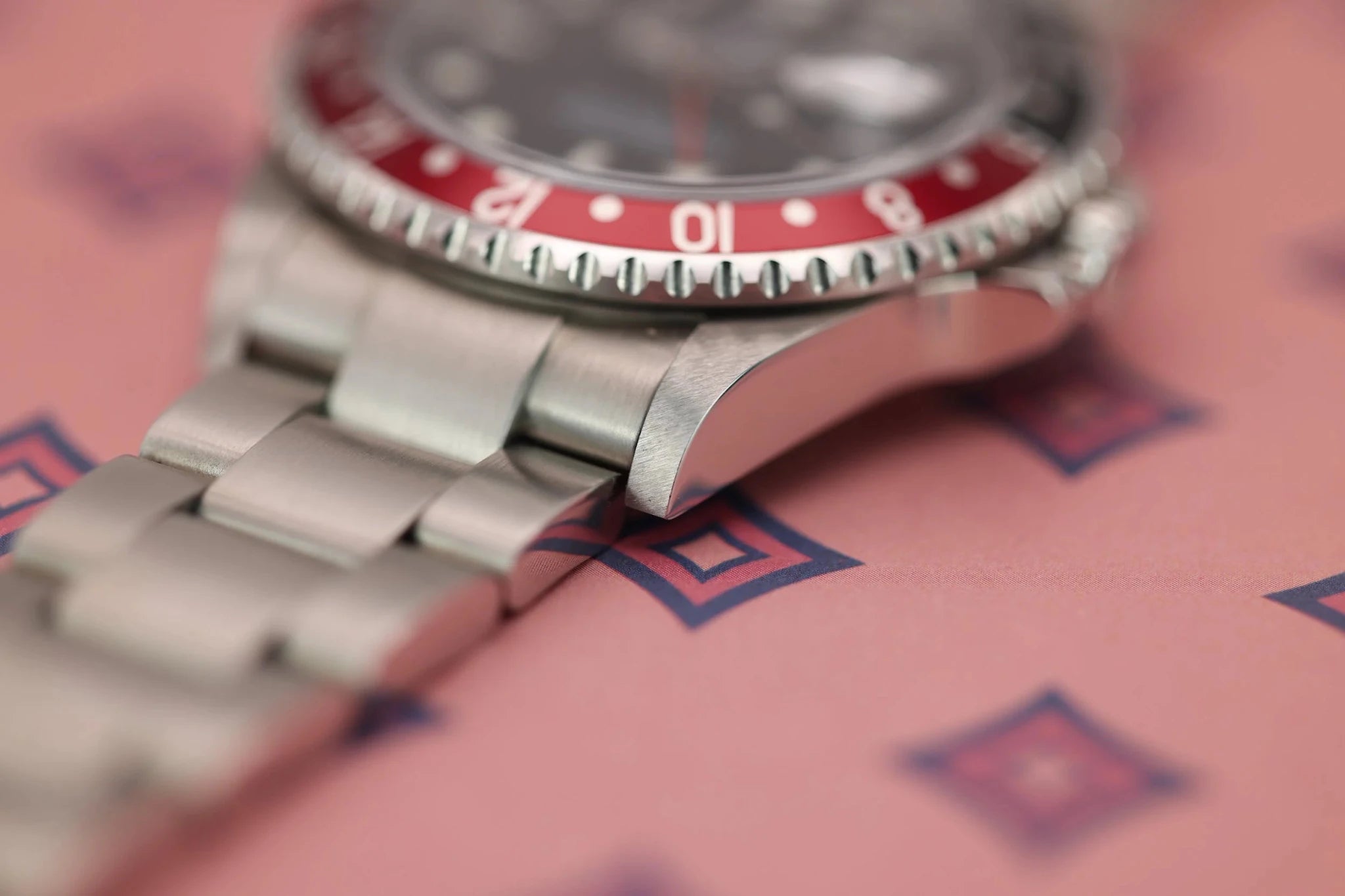 2004 Rolex GMT Master II Ref. 16710 Coke | No-Holes Case - Sierra Time Co