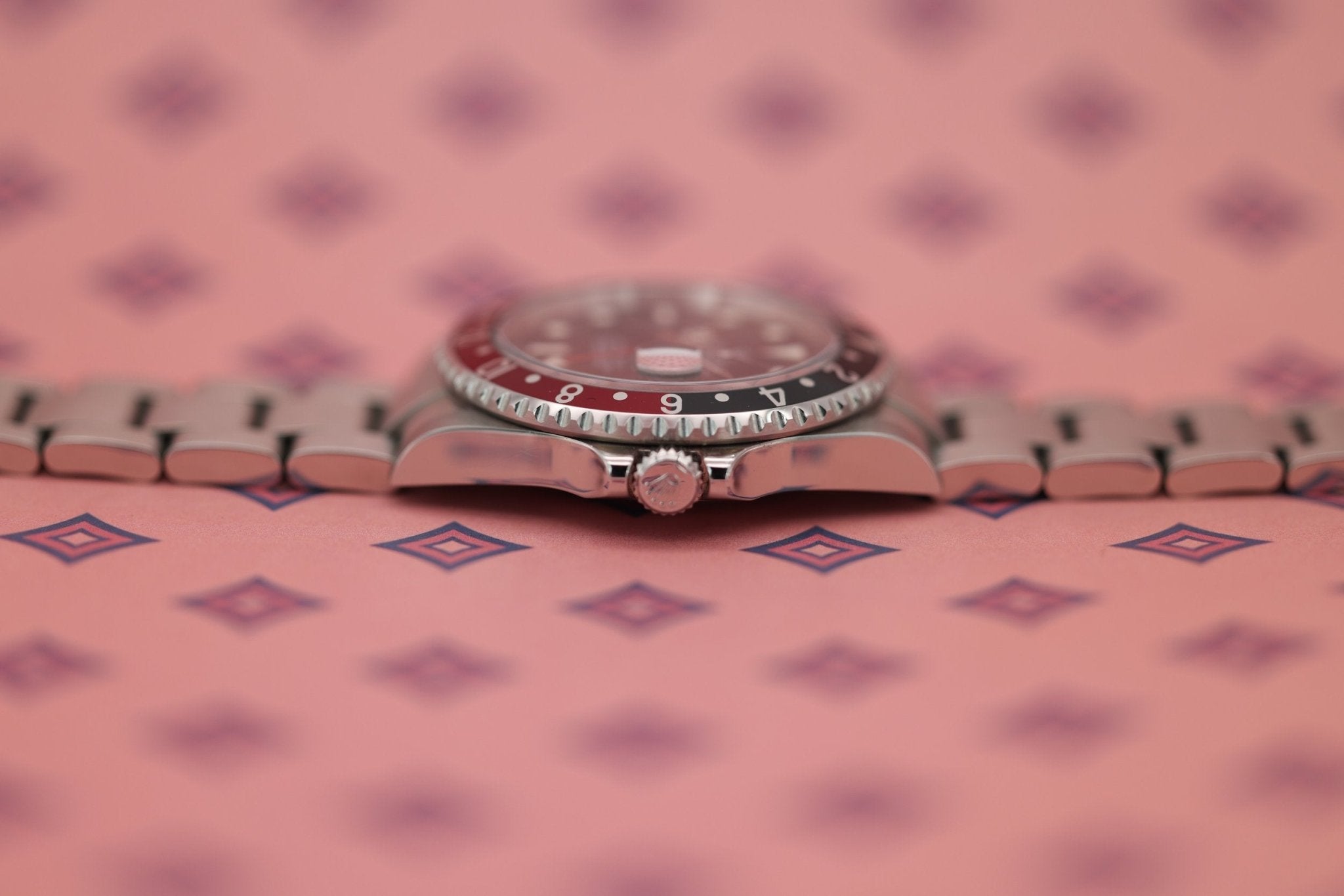 2004 Rolex GMT Master II Ref. 16710 Coke | No-Holes Case - Sierra Time Co