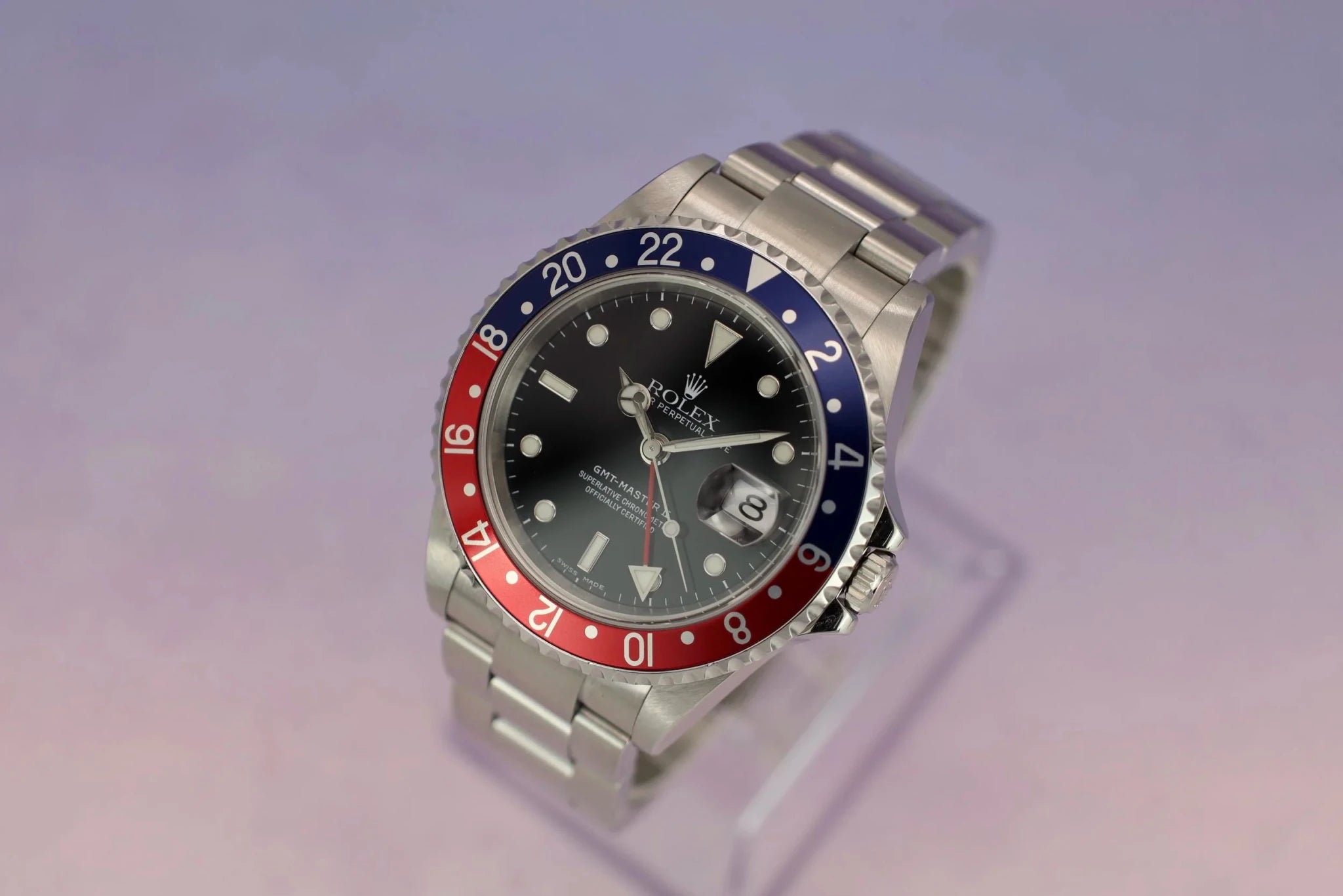 2004 Rolex GMT Master II Ref. 16710 Pepsi - Sierra Time Co