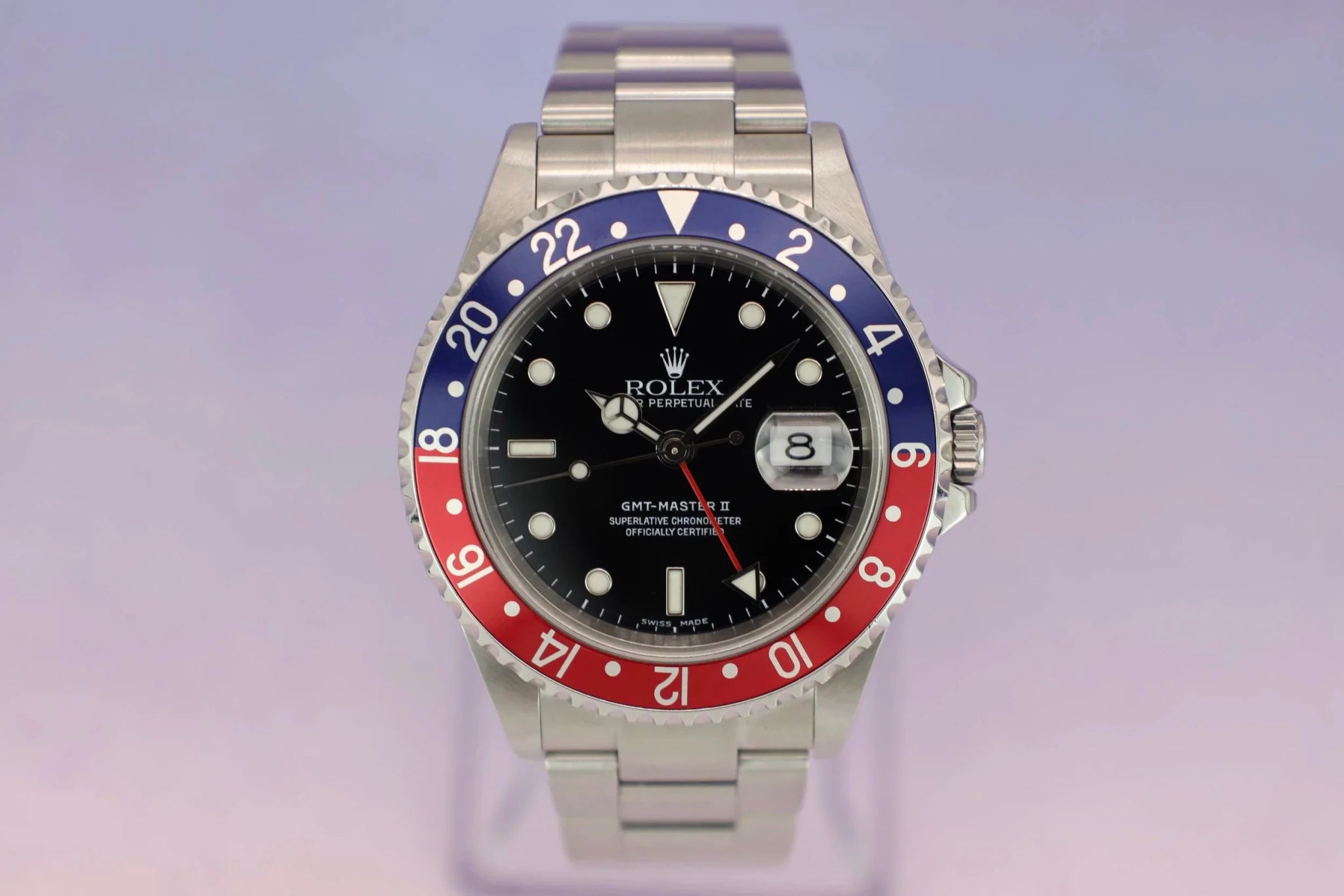 2004 Rolex GMT Master II Ref. 16710 Pepsi - Sierra Time Co