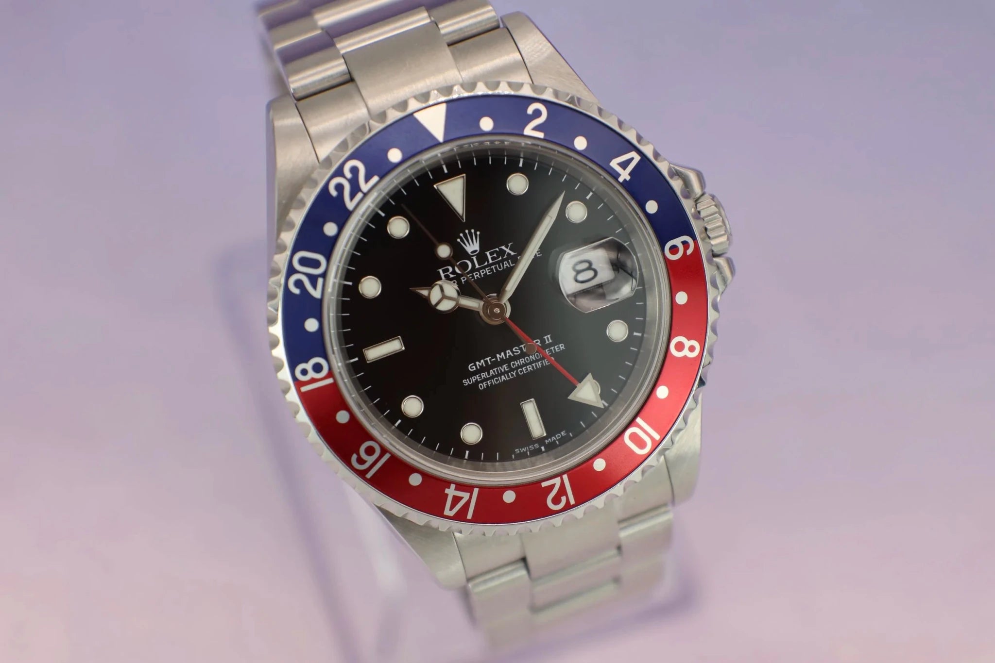 2004 Rolex GMT Master II Ref. 16710 Pepsi - Sierra Time Co