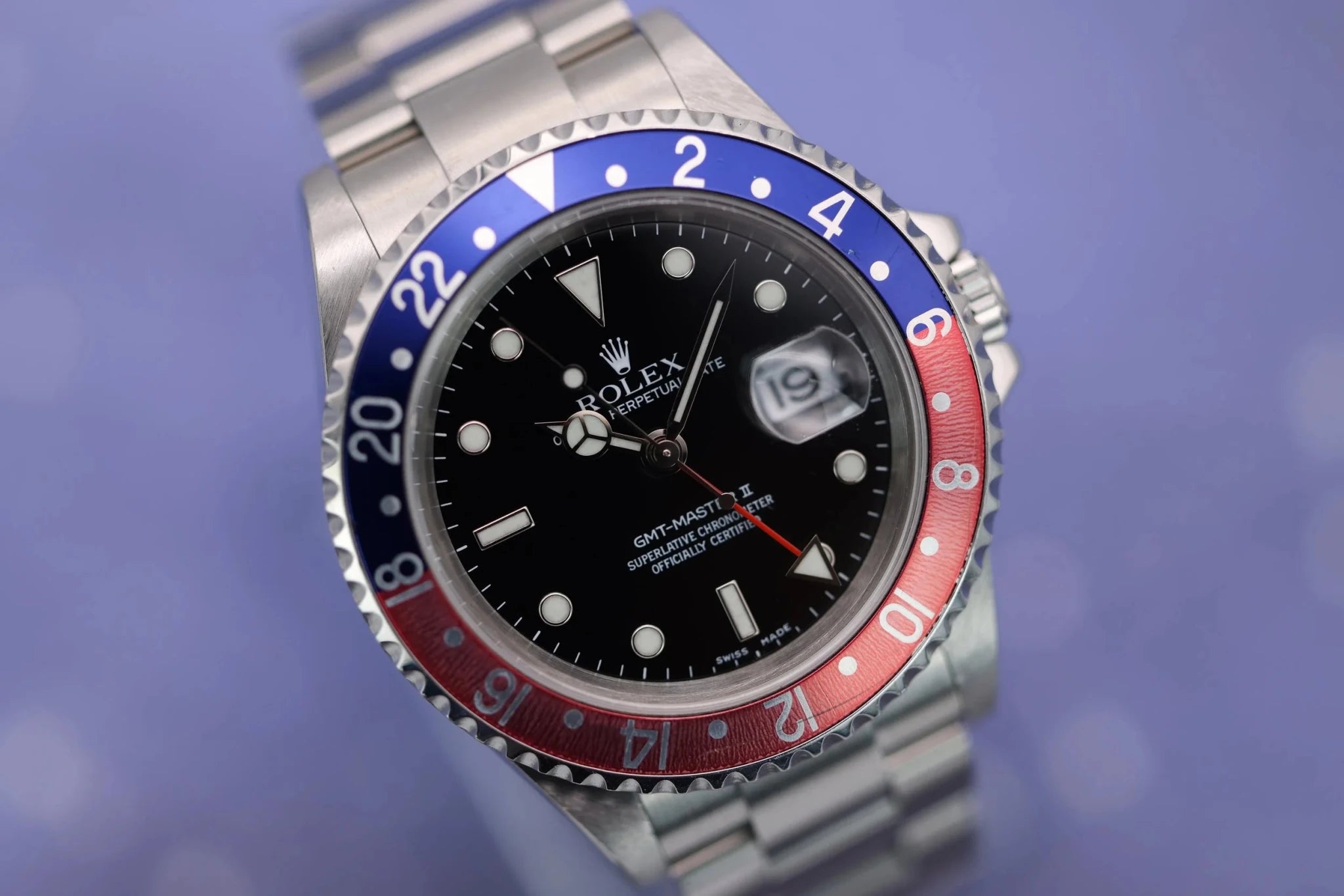 2004 Rolex GMT Master II Ref. 16710 Pepsi | Full Set - Sierra Time Co