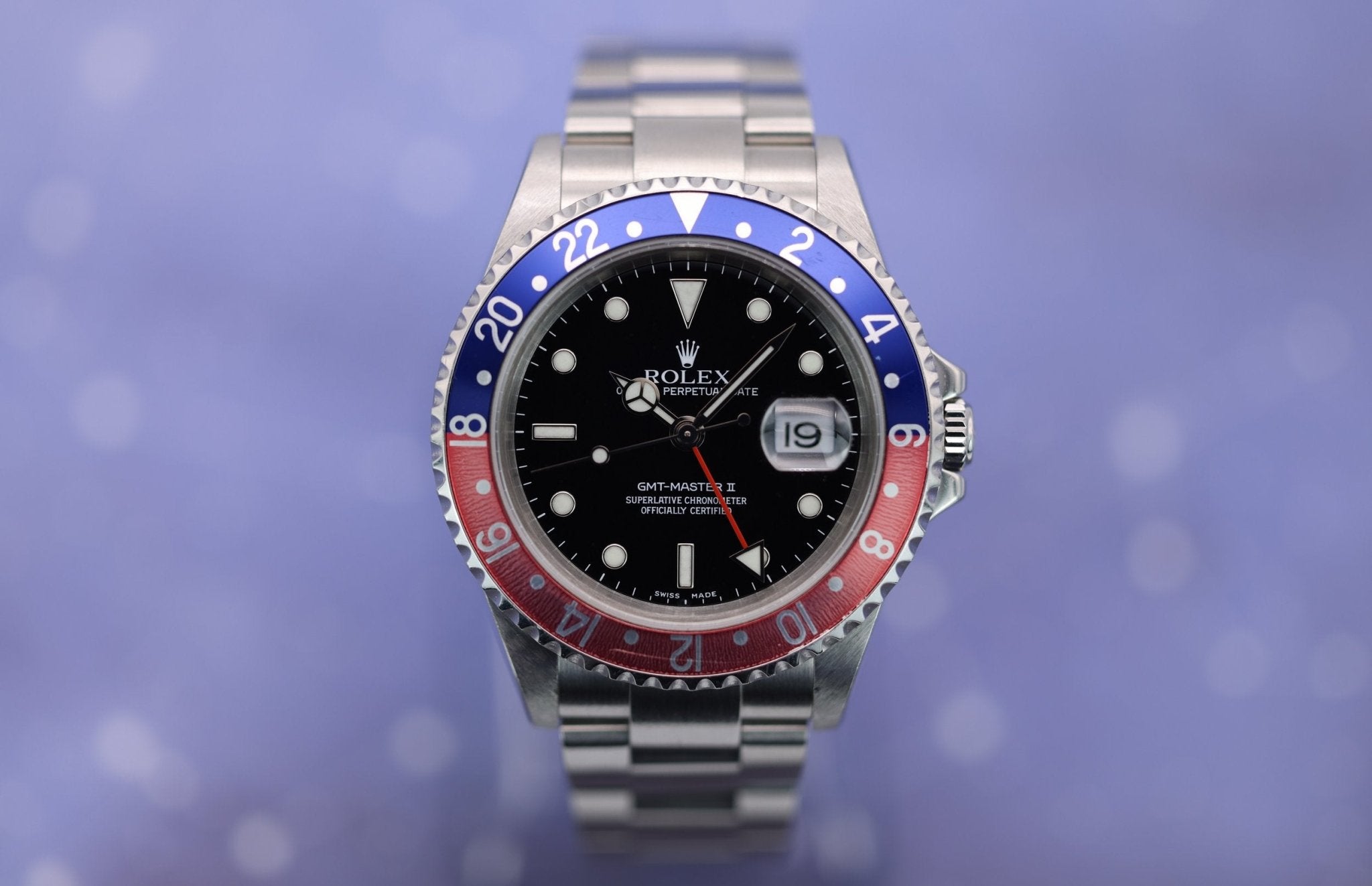 2004 Rolex GMT Master II Ref. 16710 Pepsi | Full Set - Sierra Time Co