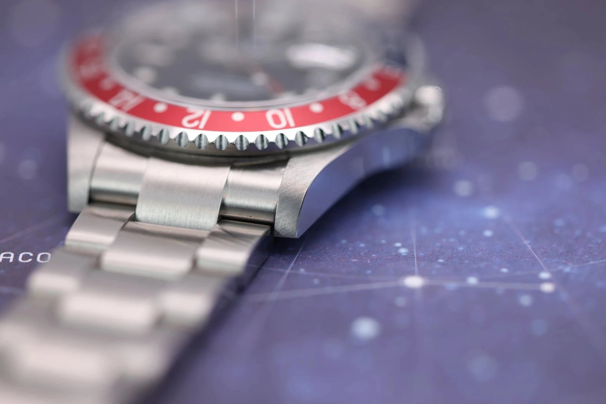 2004 Rolex GMT Master II Ref. 16710 Pepsi | No-Holes Case | Box and Papers - Sierra Time Co