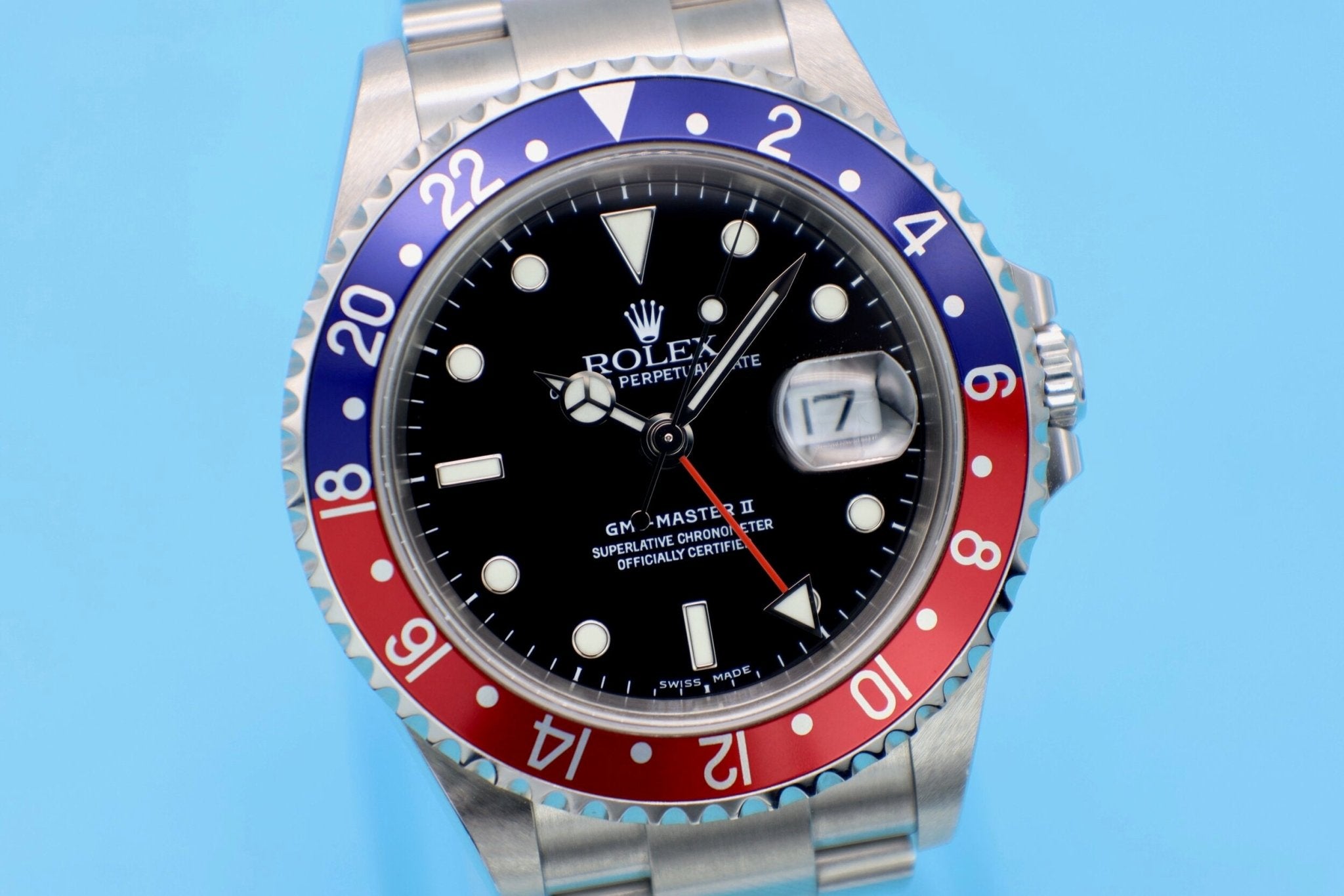 2004 Rolex GMT Master ll Ref. 16710 | Papers - Sierra Time Co