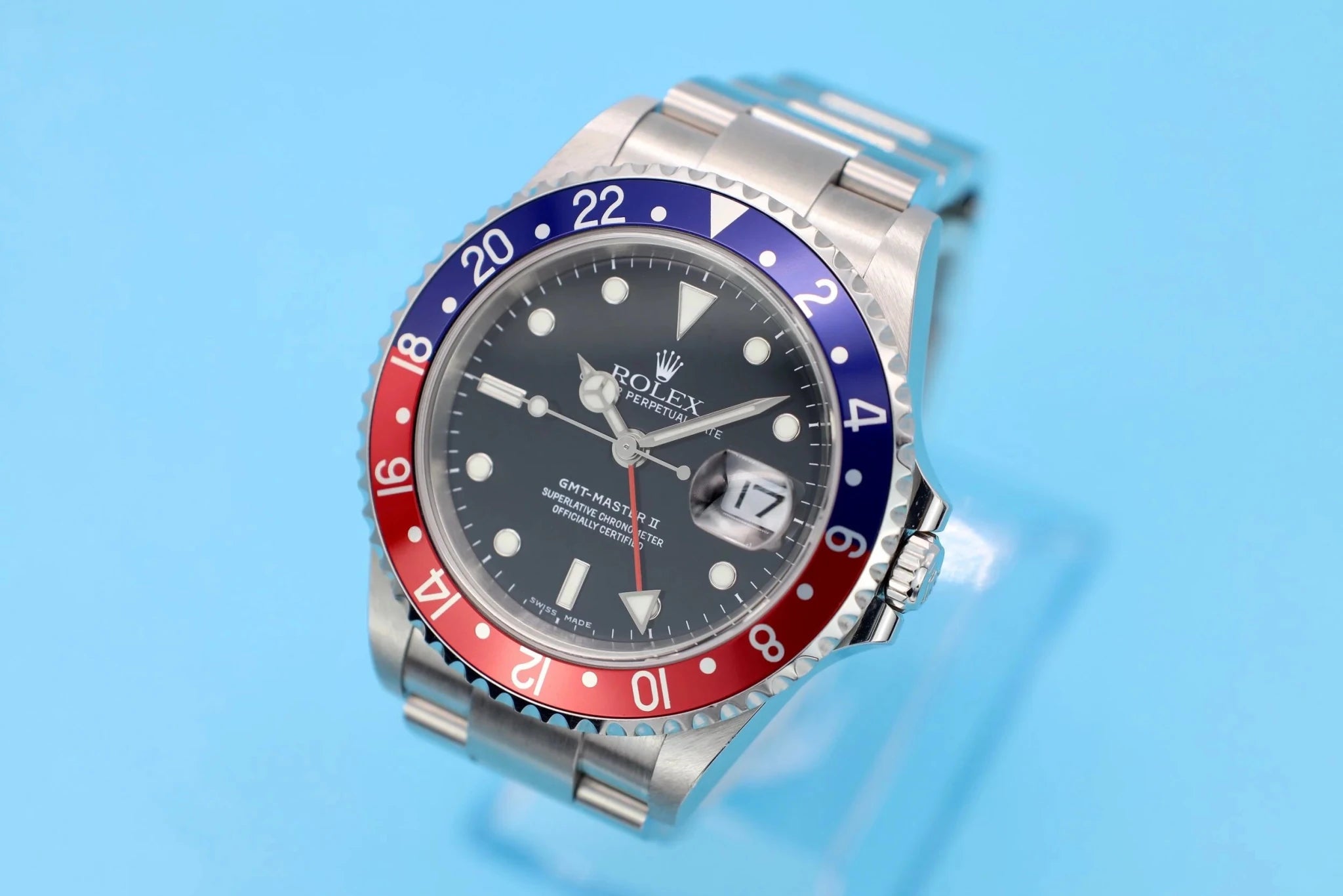 2004 Rolex GMT Master ll Ref. 16710 | Papers - Sierra Time Co
