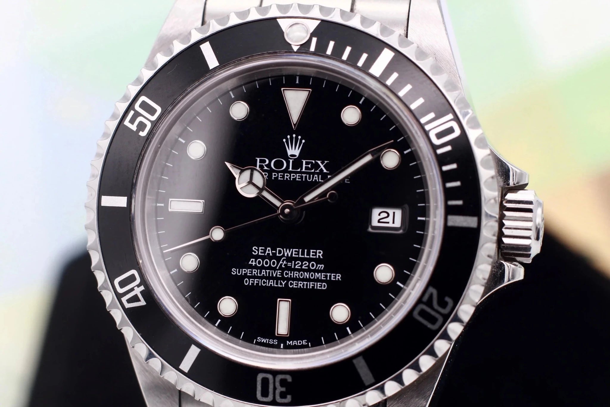 2004 Rolex Sea Dweller Ref. 16600 | Box and Papers - Sierra Time Co
