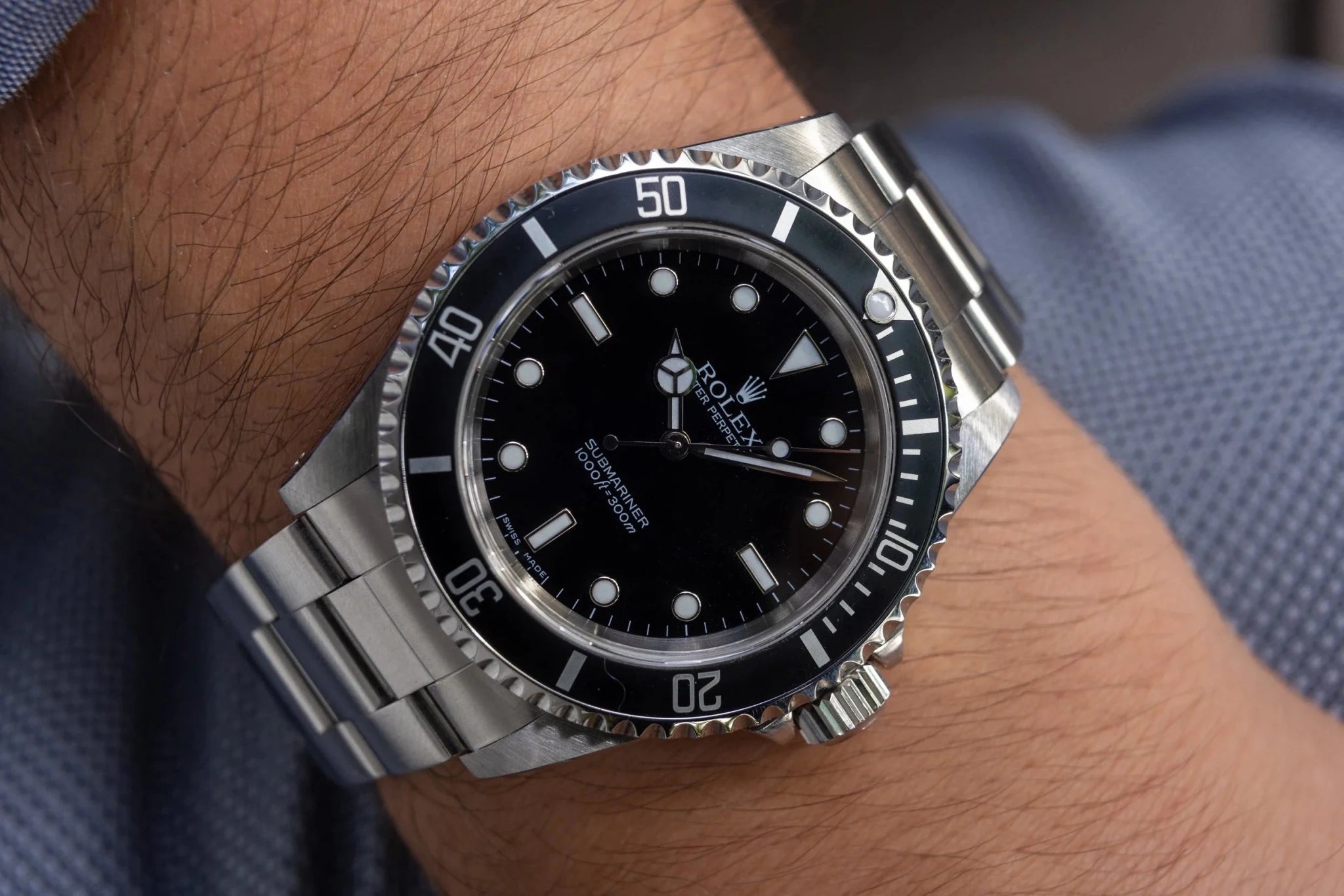2004 Rolex Submariner Ref. 14060m | 2-Liner | Box and Papers - Sierra Time Co