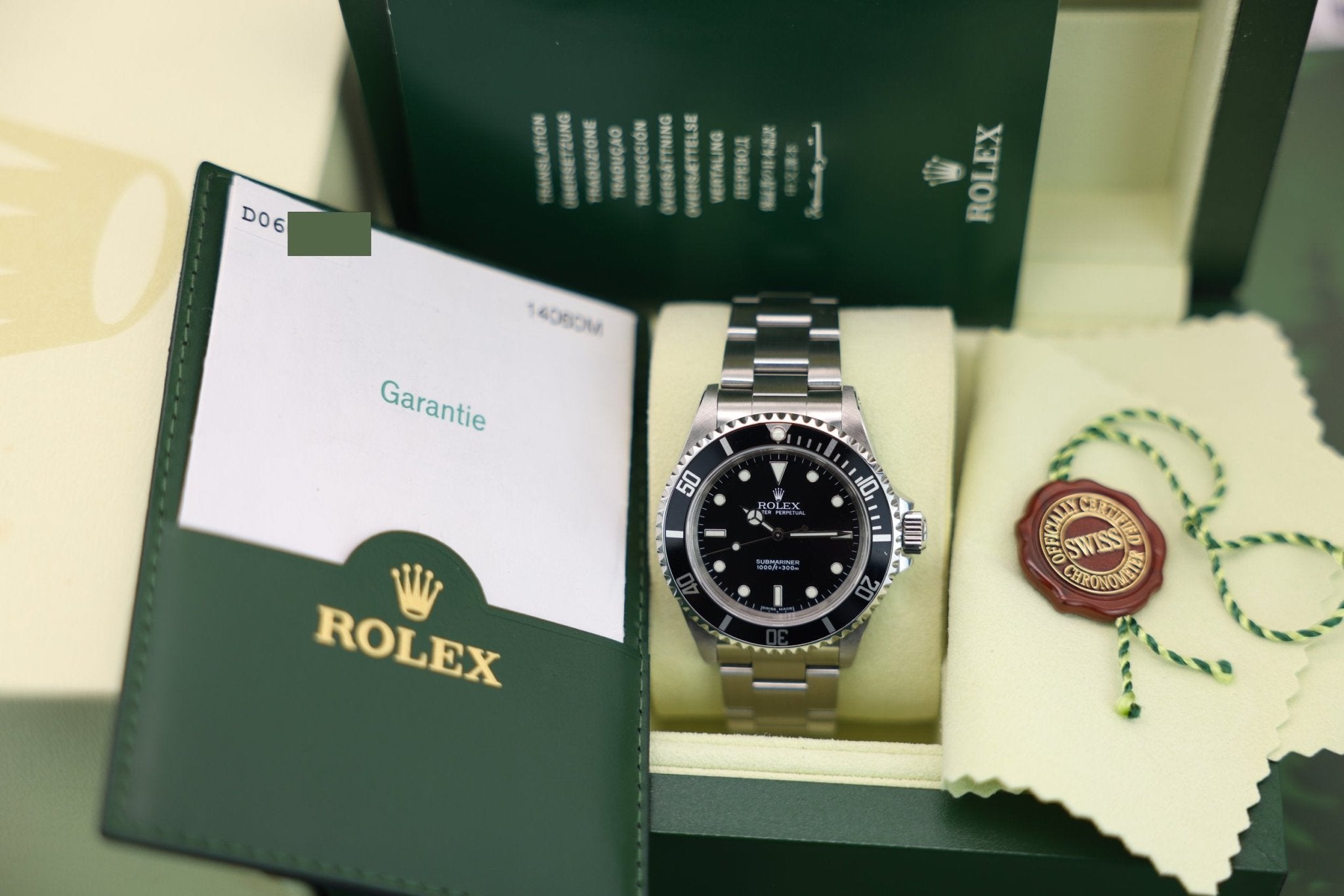2004 Rolex Submariner Ref. 14060m | Box and Papers - Sierra Time Co