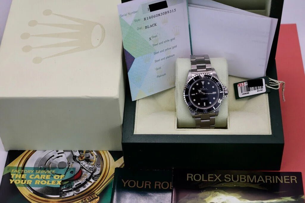 2004 Rolex Submariner Ref. 14060m | Full Set - Sierra Time Co