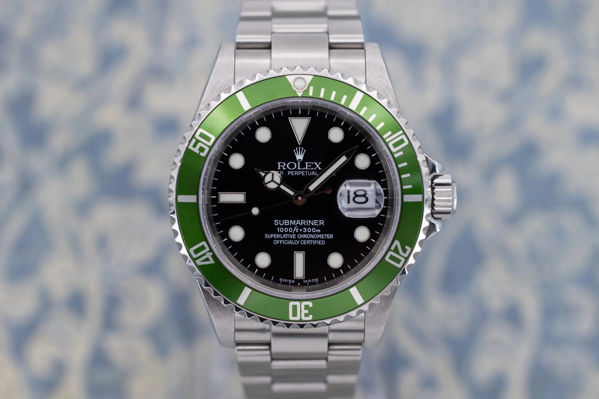 2004 Rolex Submariner Ref. 16610LV Kermit | Excellent Condition | Box and Papers - Sierra Time Co