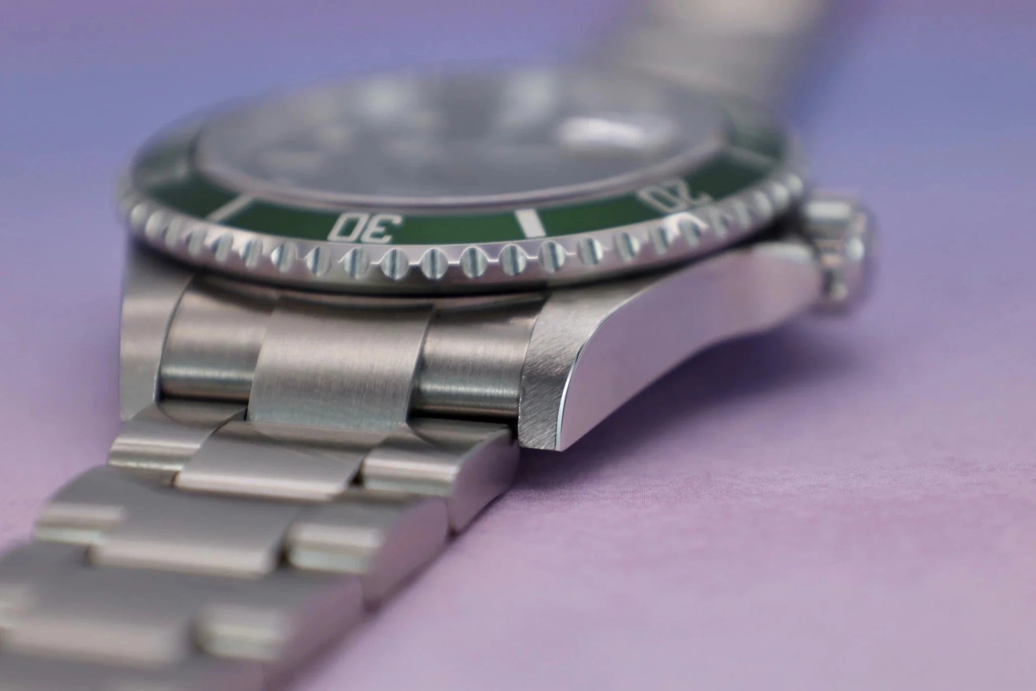 2004 Rolex Submariner Ref. 16610LV Kermit | Unpolished | LNOS - Sierra Time Co