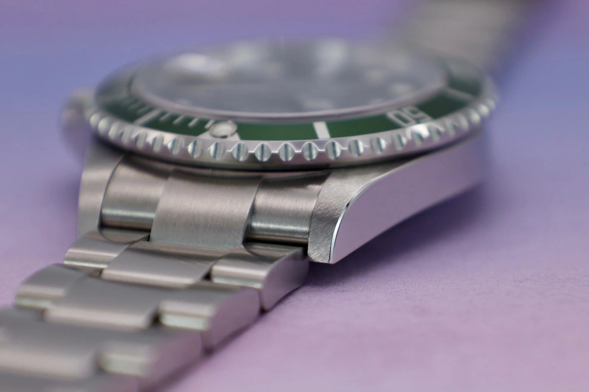 2004 Rolex Submariner Ref. 16610LV Kermit | Unpolished | LNOS - Sierra Time Co