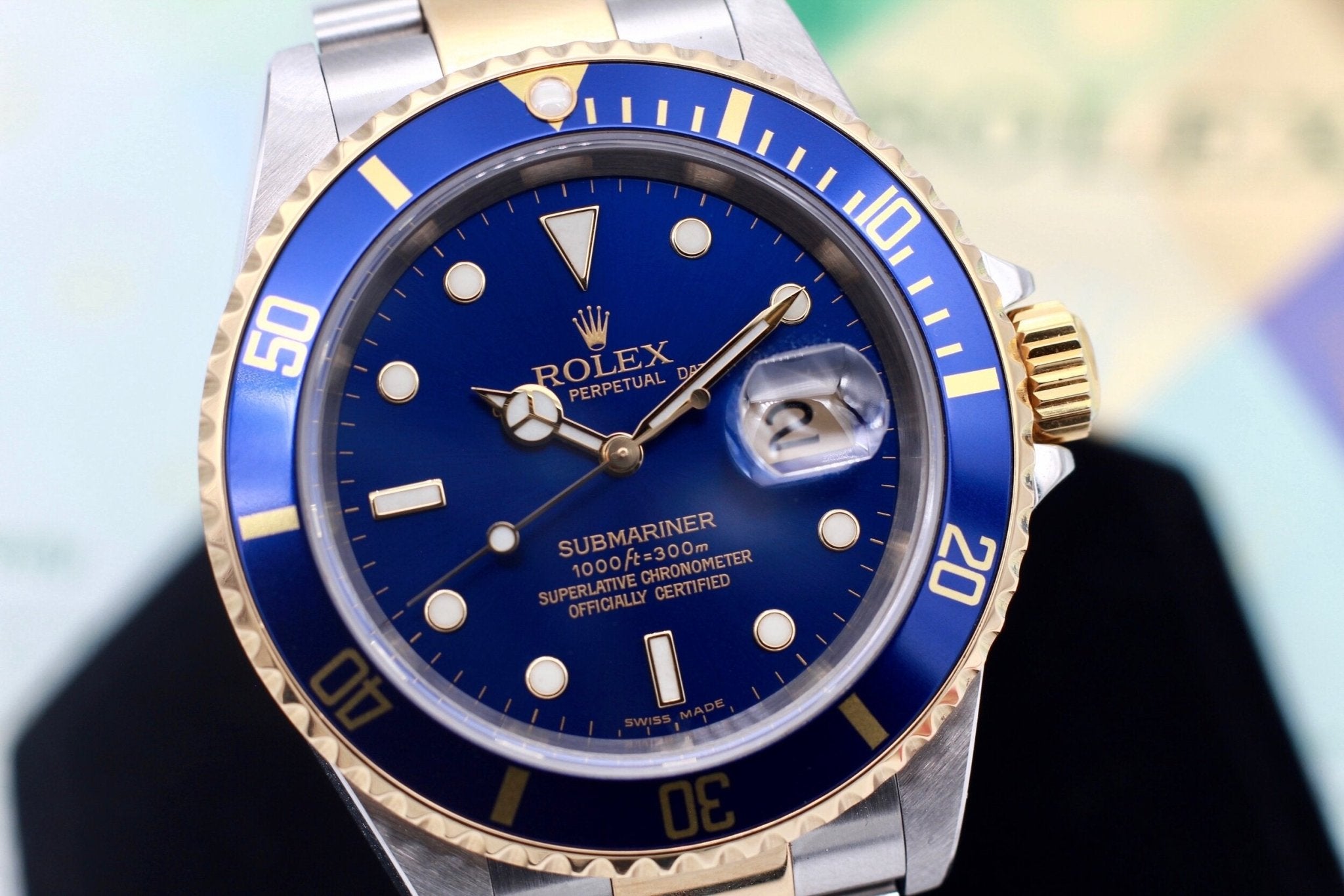 2004 Rolex Submariner Ref. 16613 Box and Papers - Sierra Time Co
