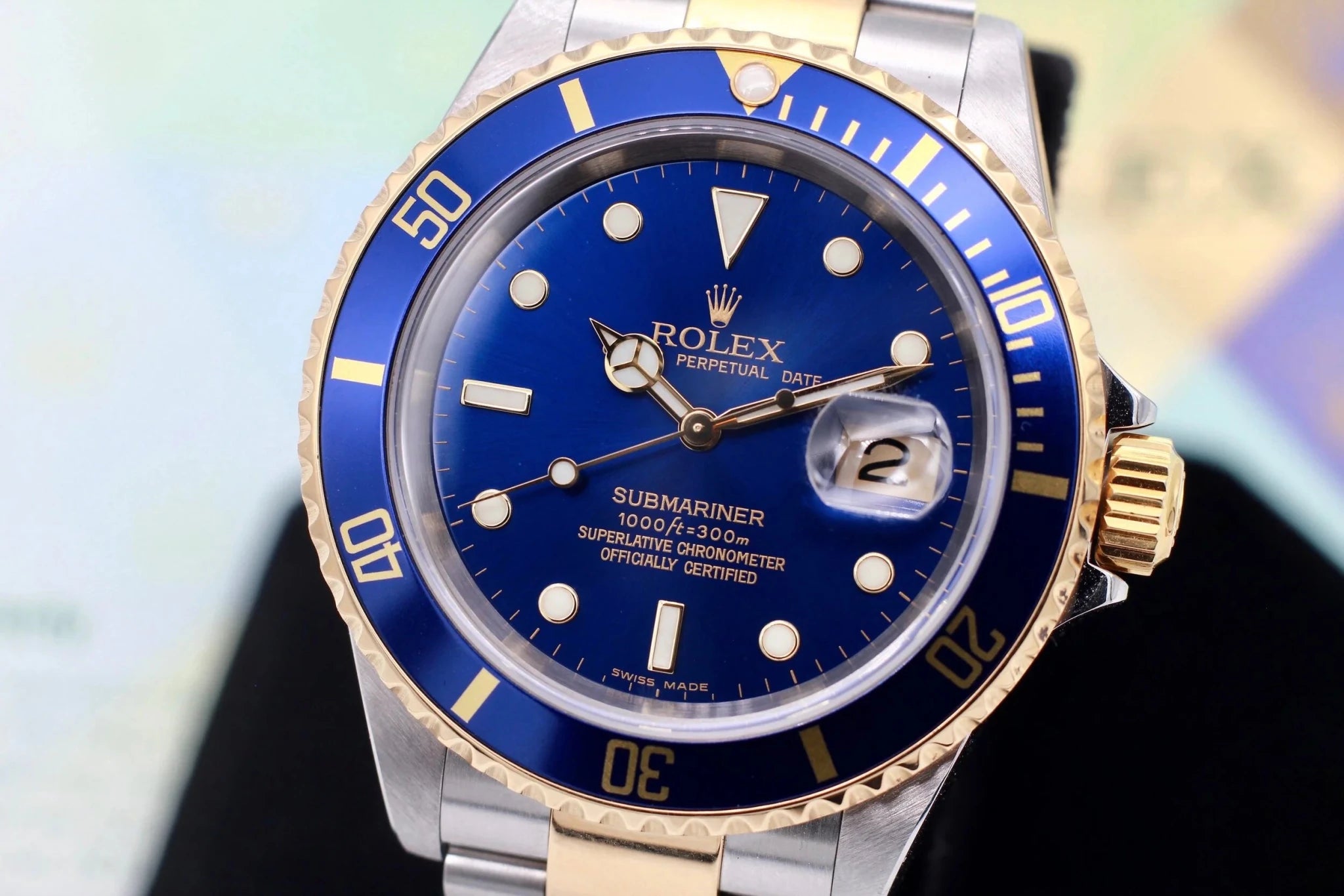 2004 Rolex Submariner Ref. 16613 Box and Papers - Sierra Time Co