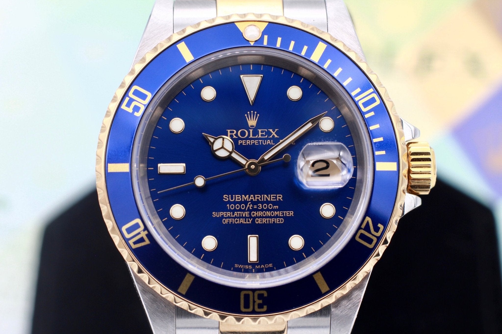 2004 Rolex Submariner Ref. 16613 Box and Papers - Sierra Time Co