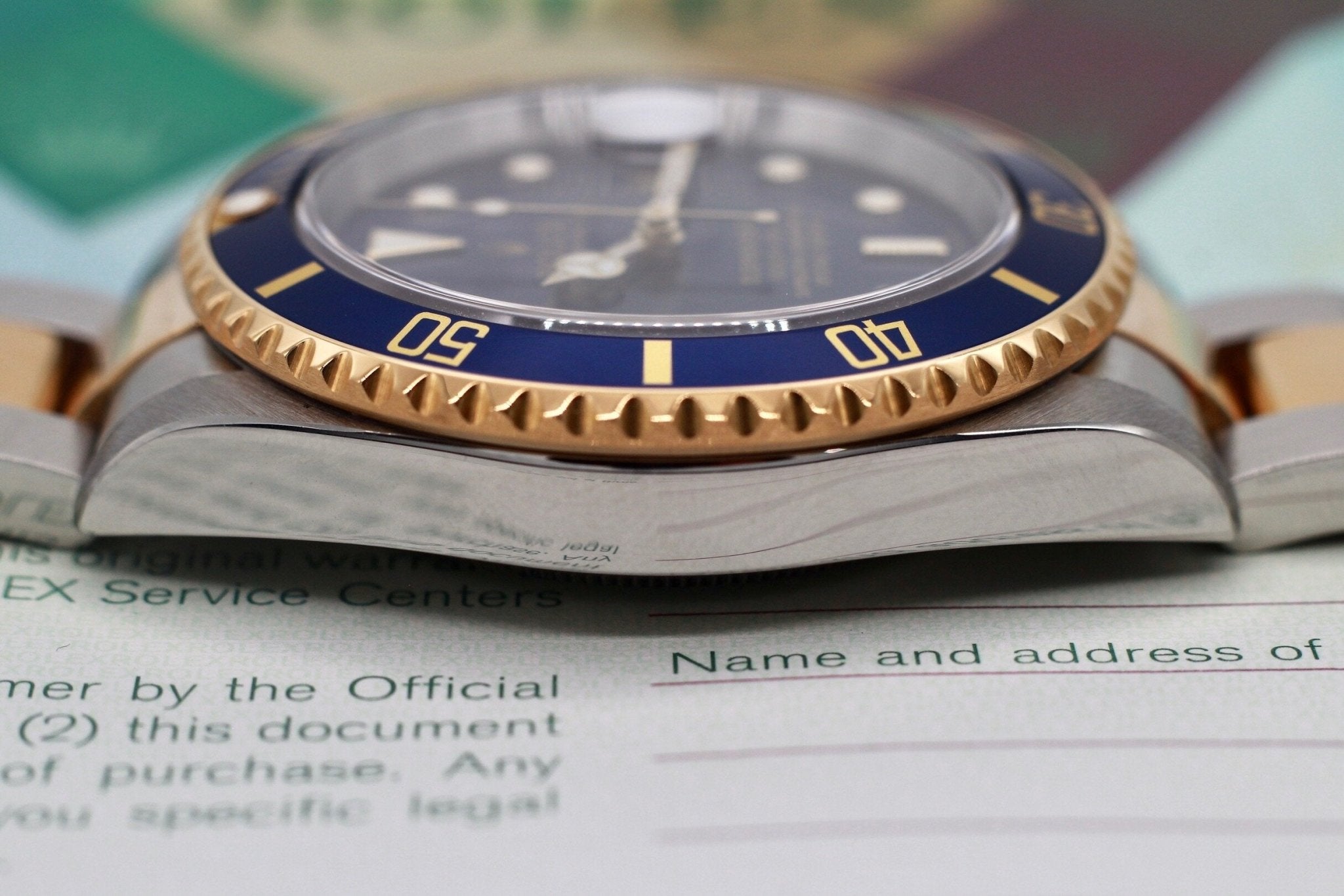 2004 Rolex Submariner Ref. 16613 Box and Papers - Sierra Time Co