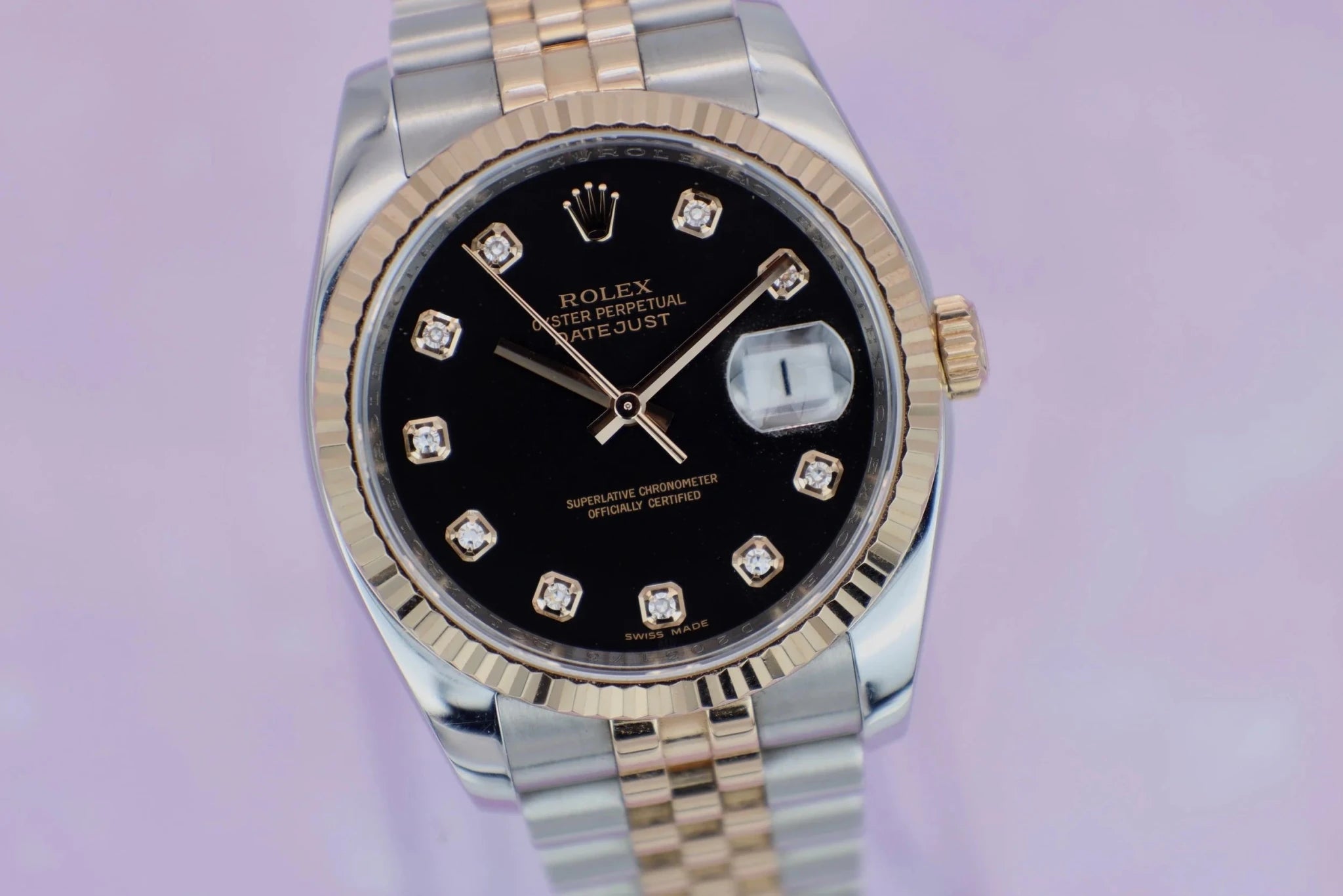 2005 Rolex Datejust Ref. 116231 | Black Diamond Dial - Sierra Time Co