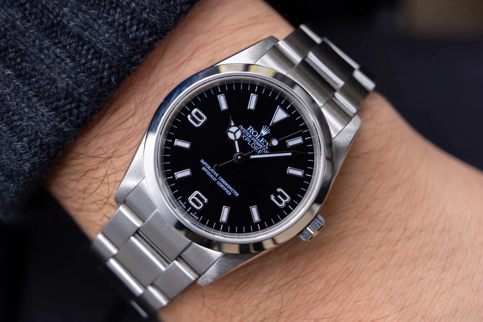 2005 Rolex Explorer I Ref. 114270 - Sierra Time Co