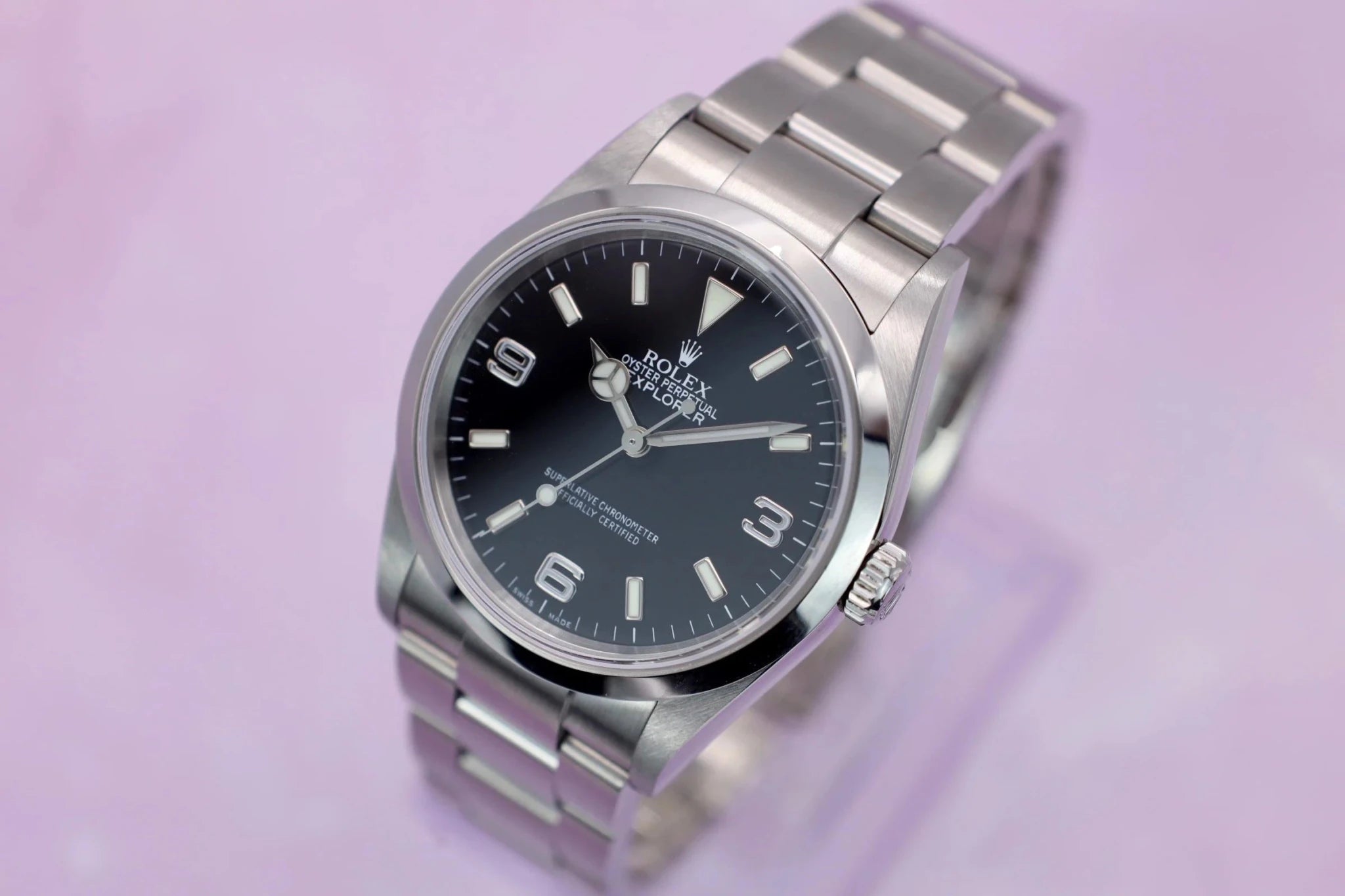 2005 Rolex Explorer I Ref. 114270 | Box and Papers - Sierra Time Co