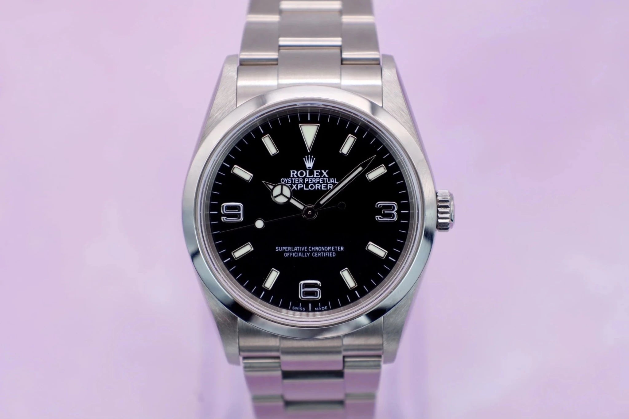 2005 Rolex Explorer I Ref. 114270 | Box and Papers - Sierra Time Co