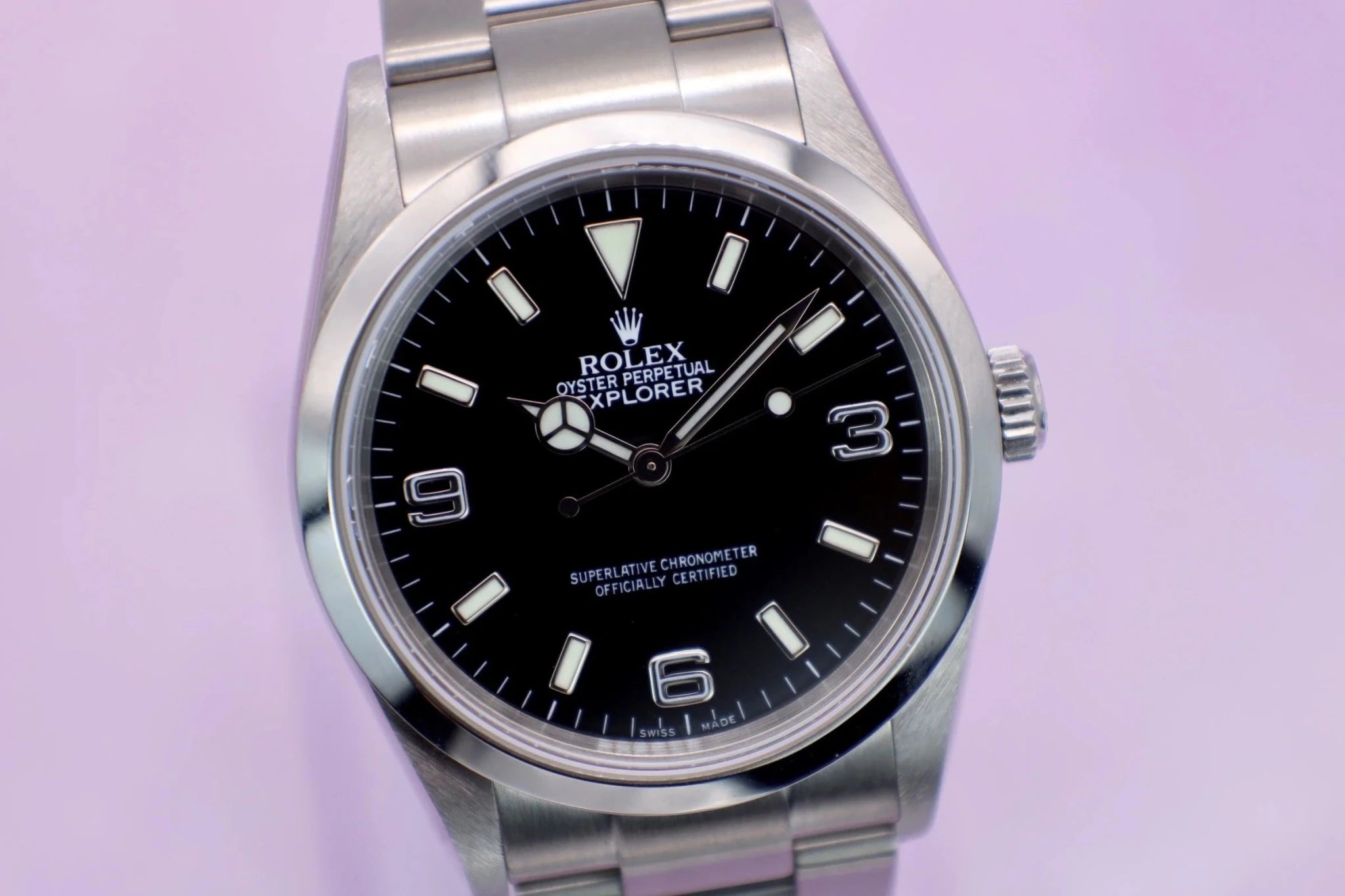 2005 Rolex Explorer I Ref. 114270 | Box and Papers - Sierra Time Co