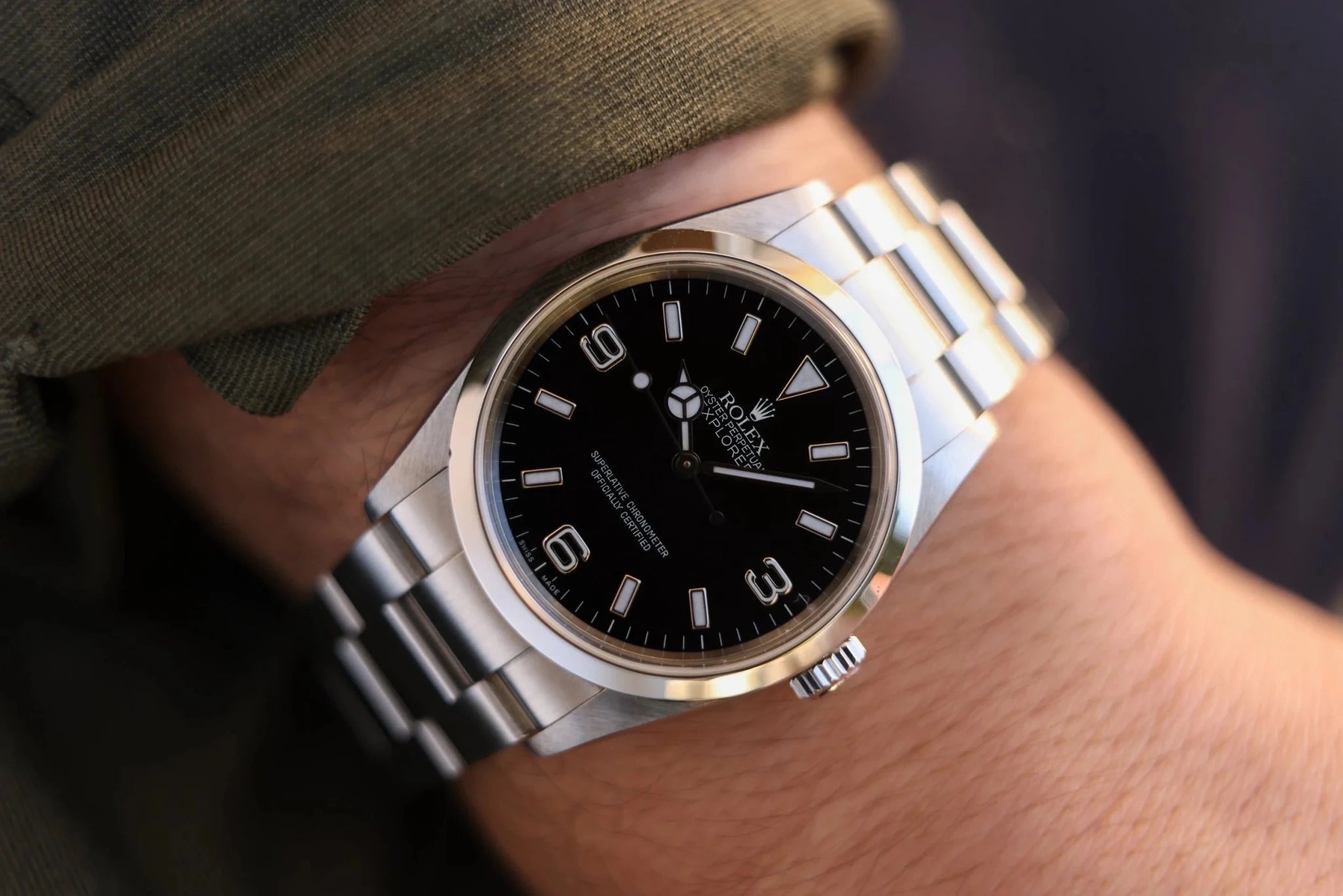 2005 Rolex Explorer I Ref. 114270 | Full Set - Sierra Time Co