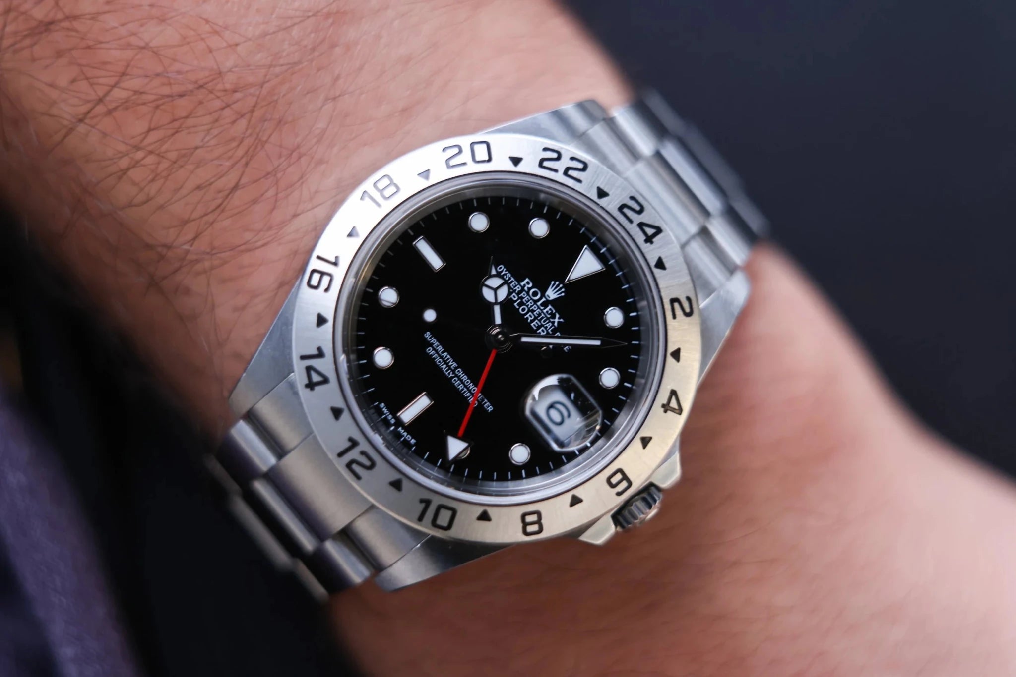 2005 Rolex Explorer II Ref. 16570 | Box and Papers | Mint - Sierra Time Co