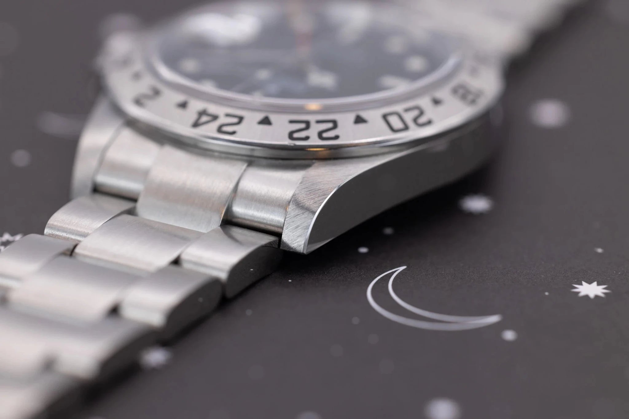 2005 Rolex Explorer II Ref. 16570 | No-Holes Case - Sierra Time Co