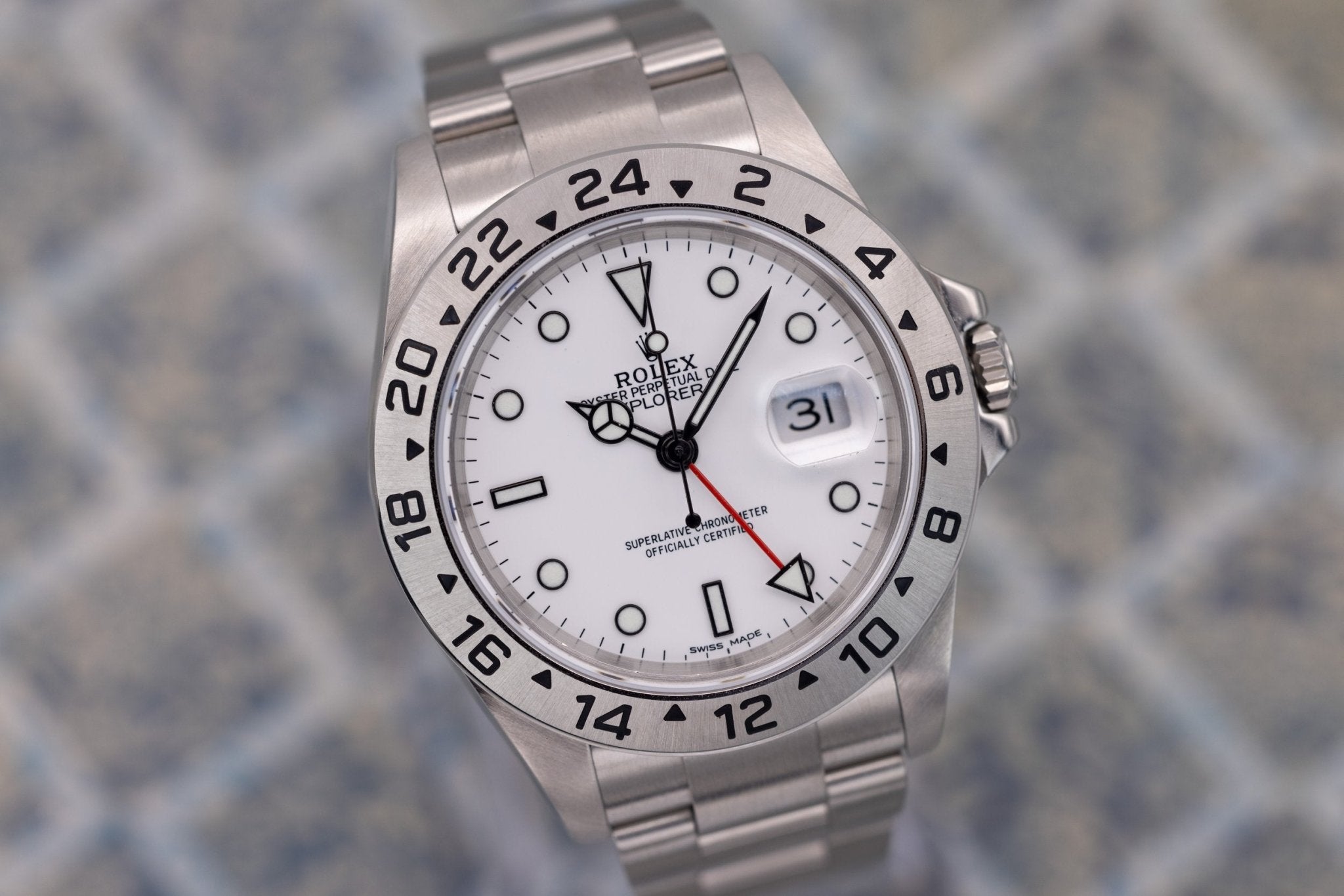 2005 Rolex Explorer II Ref. 16570 Polar | 2026 RSC Card - Sierra Time Co