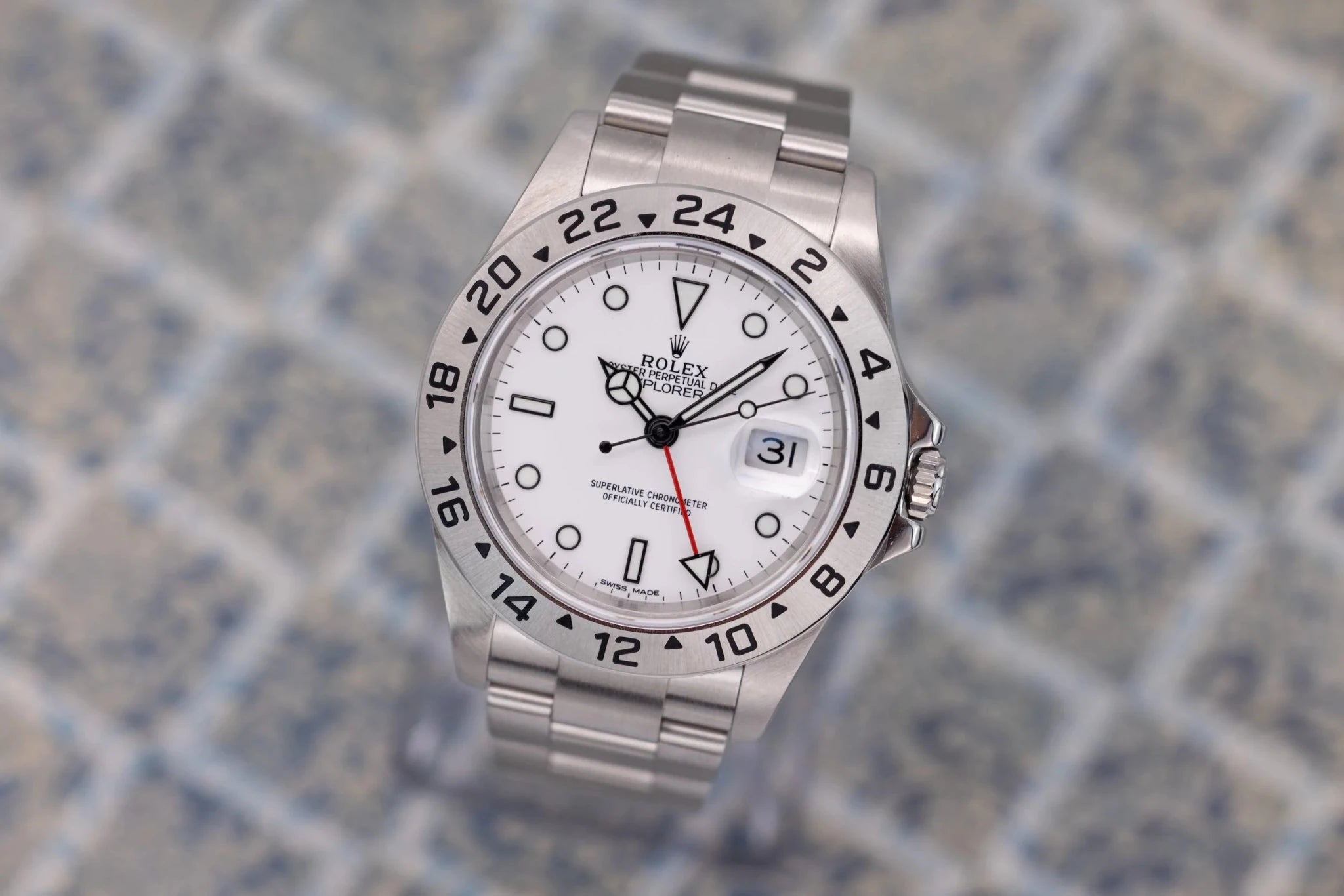 2005 Rolex Explorer II Ref. 16570 Polar | 2026 RSC Card - Sierra Time Co