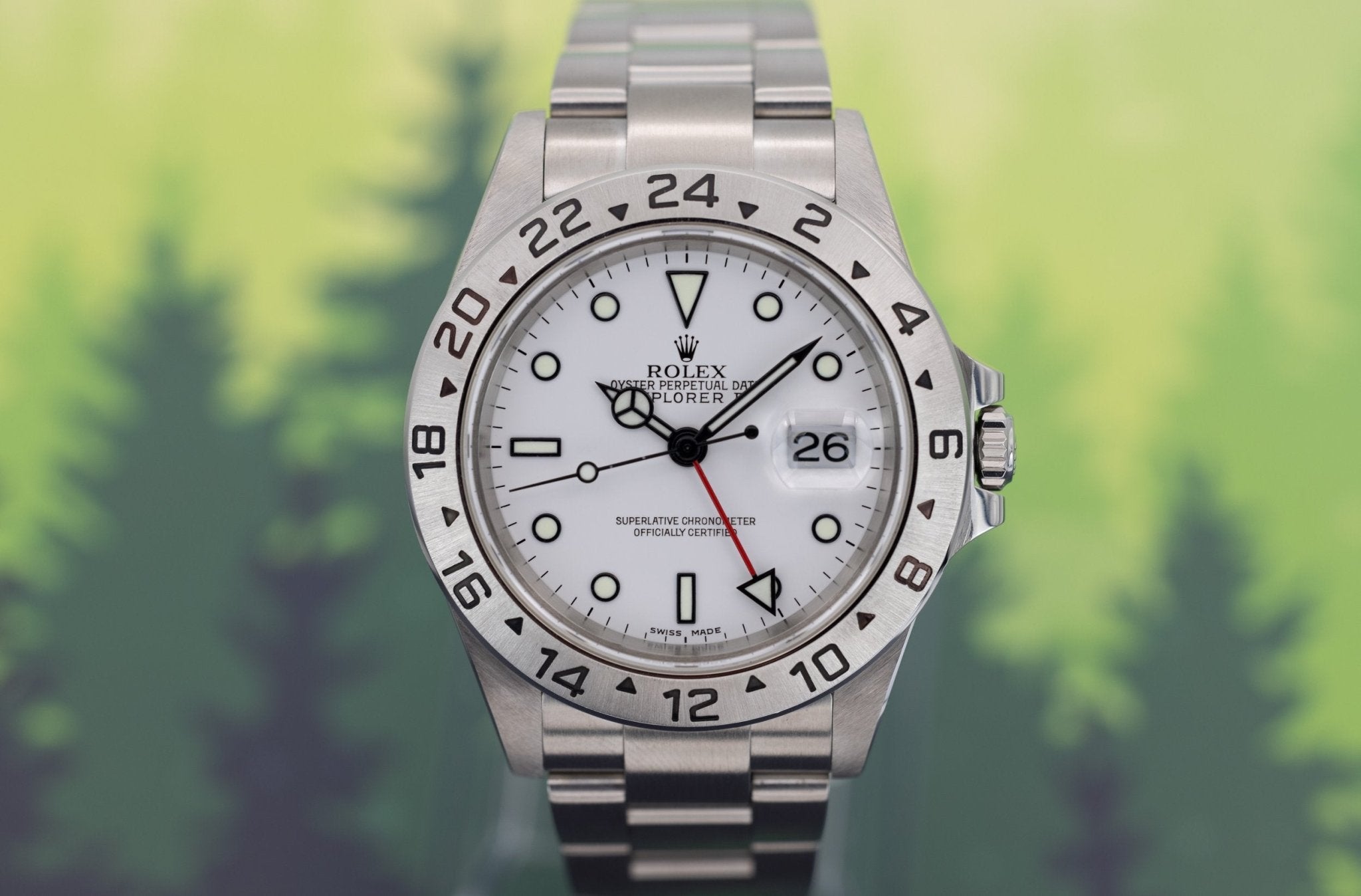 2005 Rolex Explorer II Ref. 16570 Polar | Box and Papers - Sierra Time Co