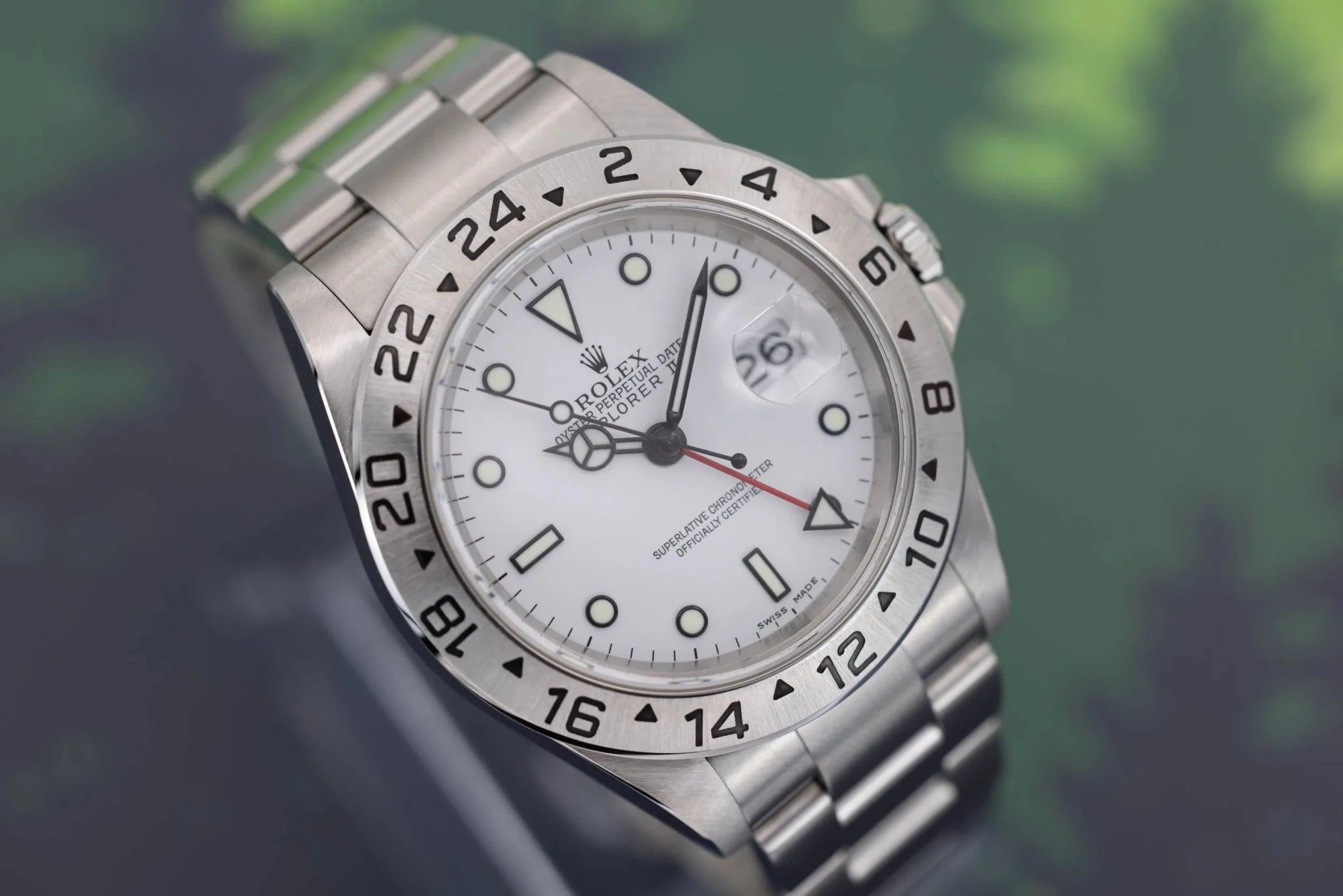 2005 Rolex Explorer II Ref. 16570 Polar | Box and Papers - Sierra Time Co