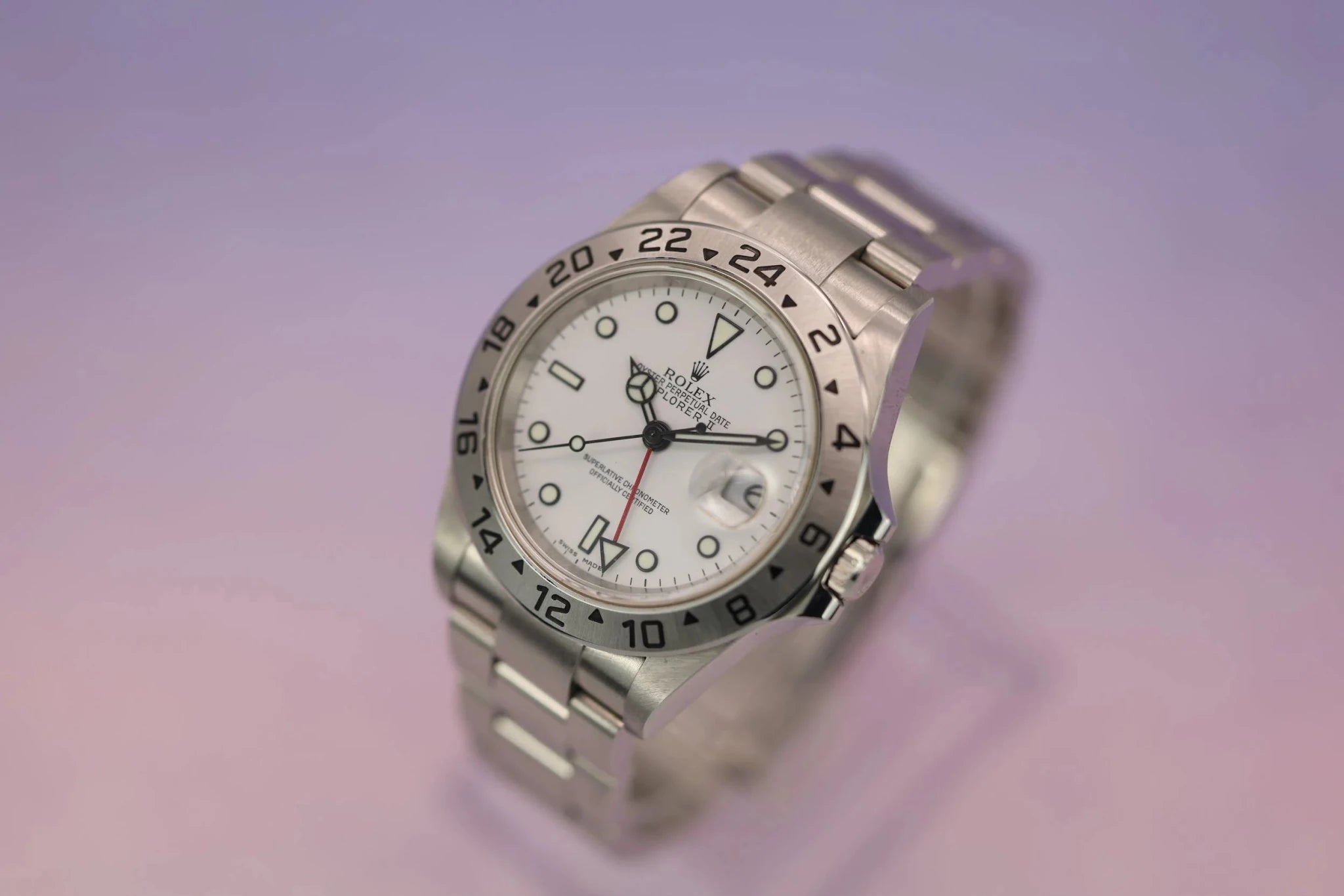 2005 Rolex Explorer II Ref. 16570 Polar | Excellent Condition - Sierra Time Co