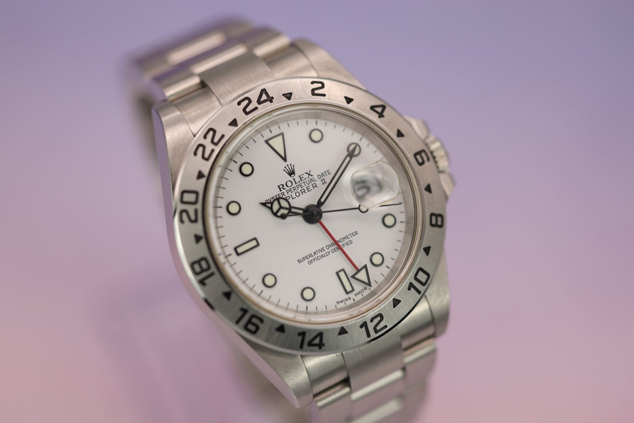 2005 Rolex Explorer II Ref. 16570 Polar | Excellent Condition - Sierra Time Co