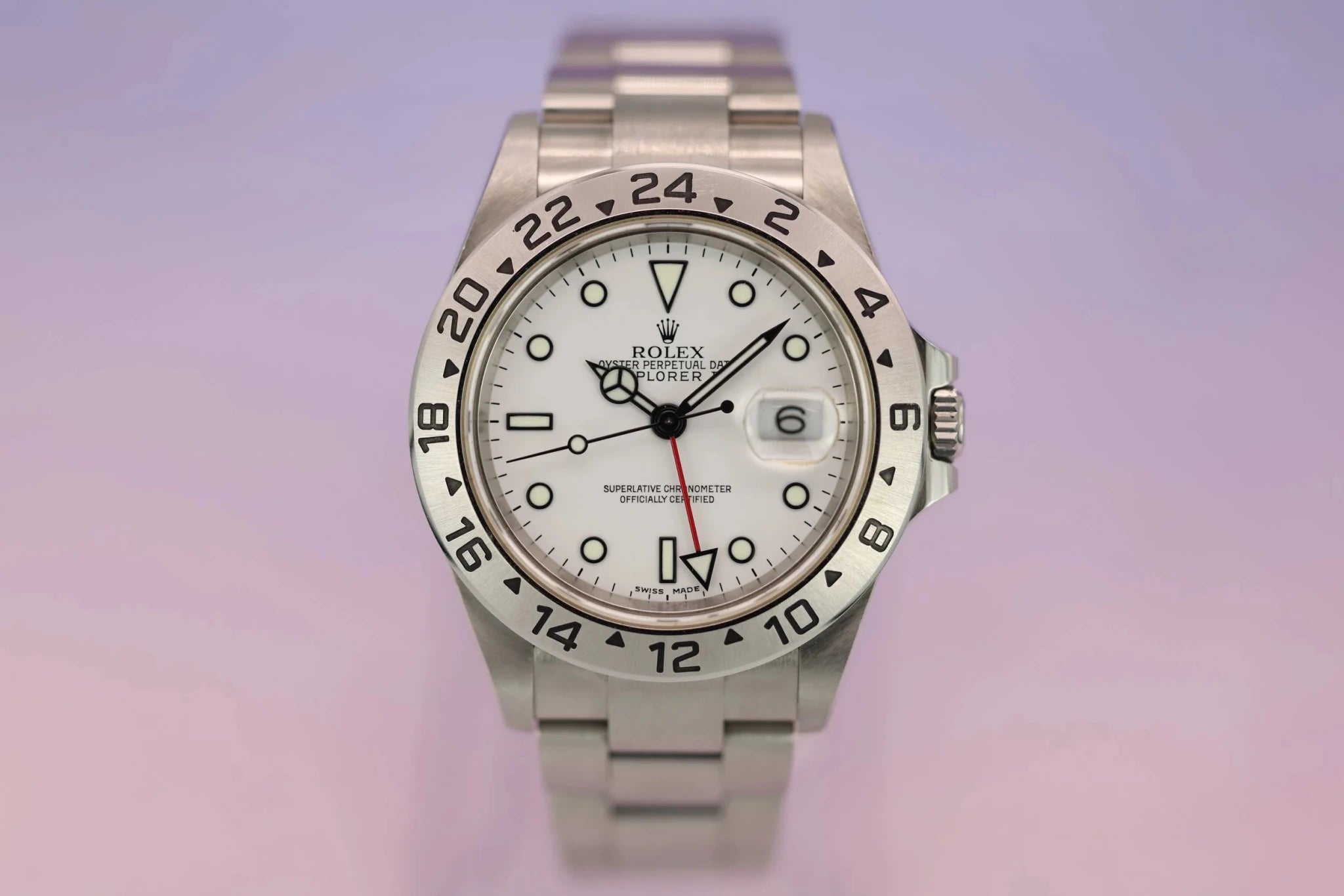 2005 Rolex Explorer II Ref. 16570 Polar | Excellent Condition - Sierra Time Co