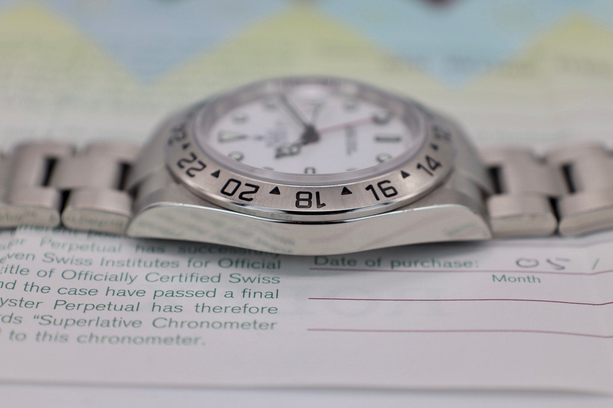 2005 Rolex Explorer II Ref. 16570 Polar | Full Set - Sierra Time Co