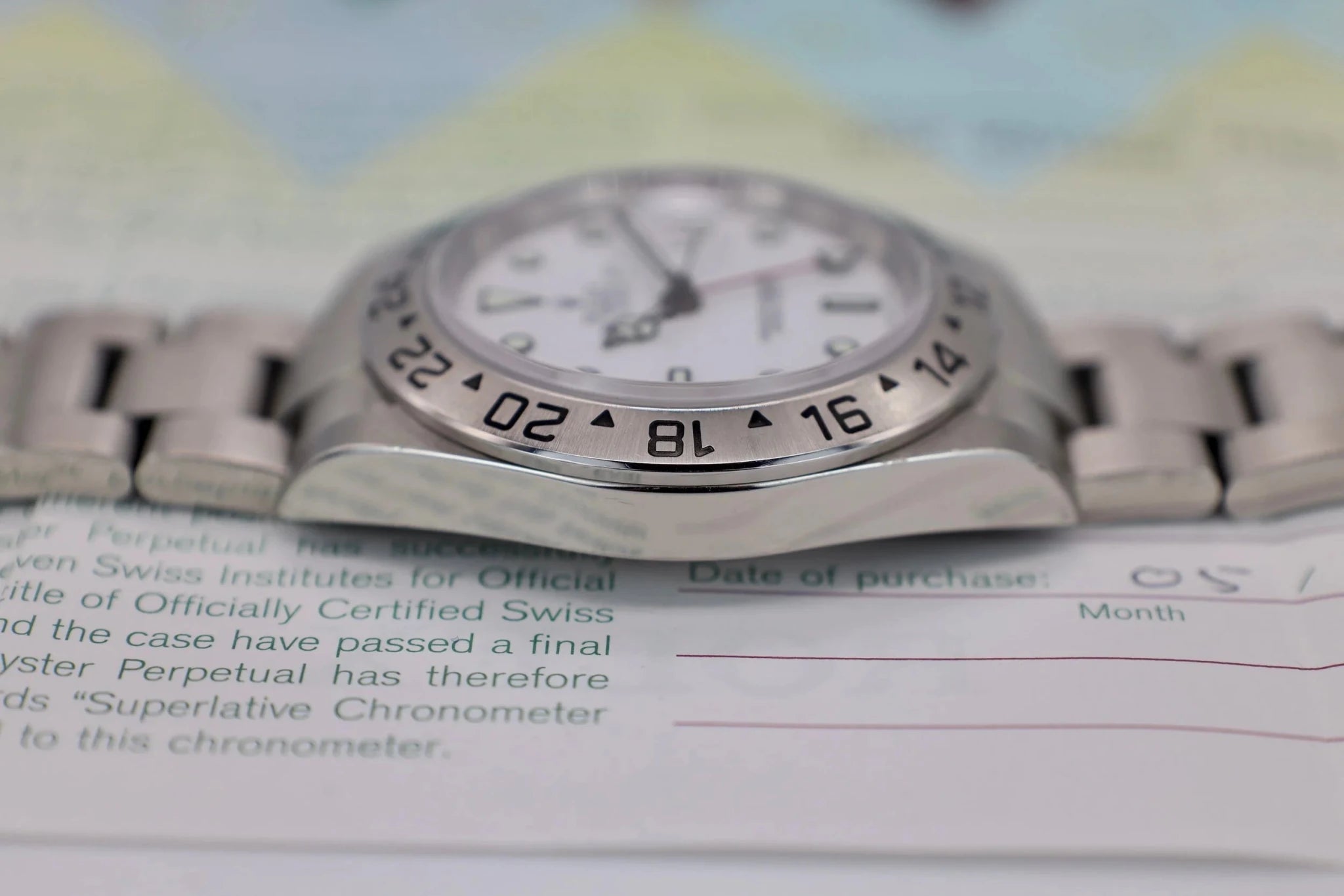 2005 Rolex Explorer II Ref. 16570 Polar | Full Set - Sierra Time Co