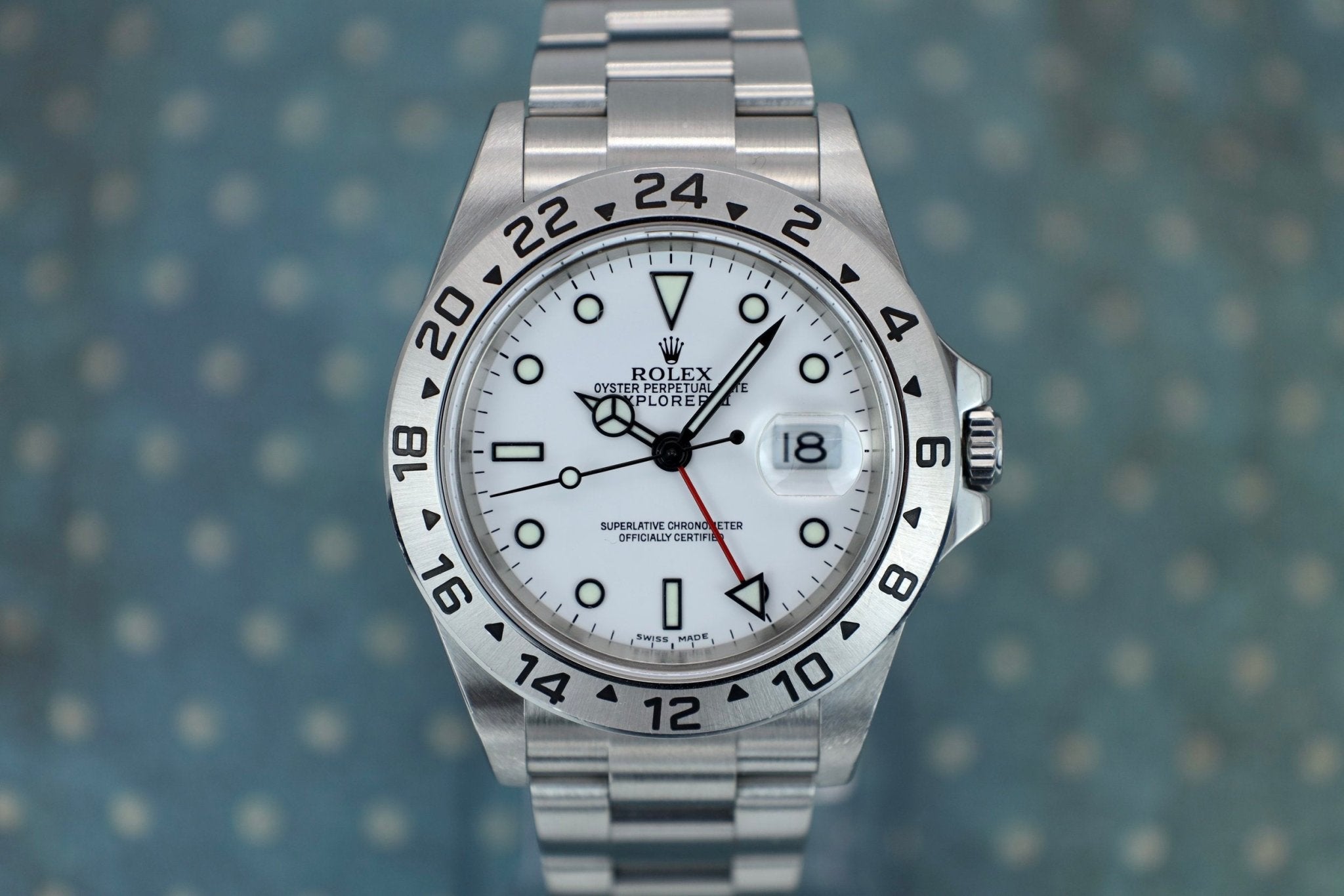 2005 Rolex Explorer II Ref. 16570 Polar | Mint | Full Set - Sierra Time Co