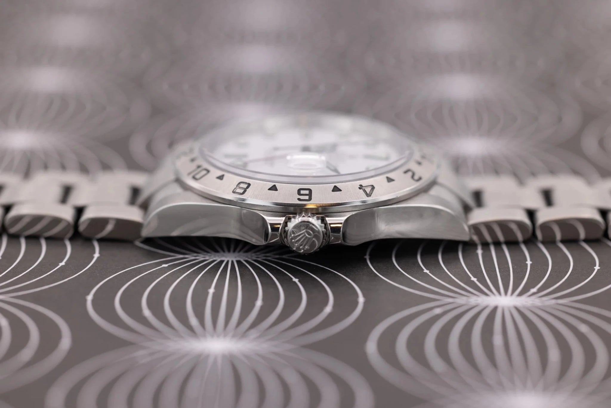 2005 Rolex Explorer II Ref. 16570 Polar | No-Holes Case - Sierra Time Co