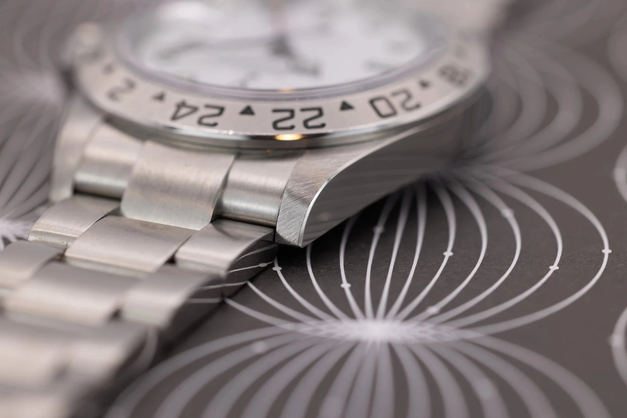 2005 Rolex Explorer II Ref. 16570 Polar | No-Holes Case - Sierra Time Co