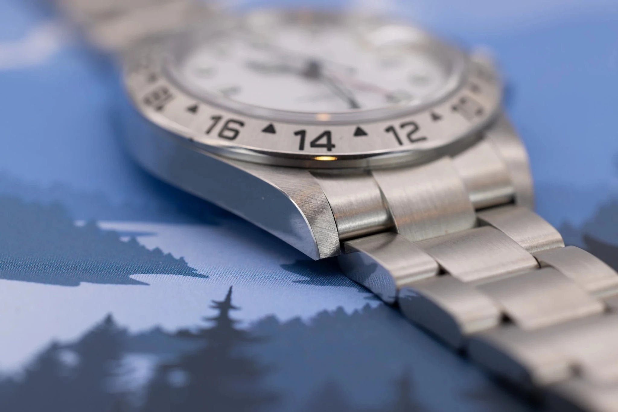 2005 Rolex Explorer II Ref. 16570 Polar | No-Holes Case | Box and Papers - Sierra Time Co
