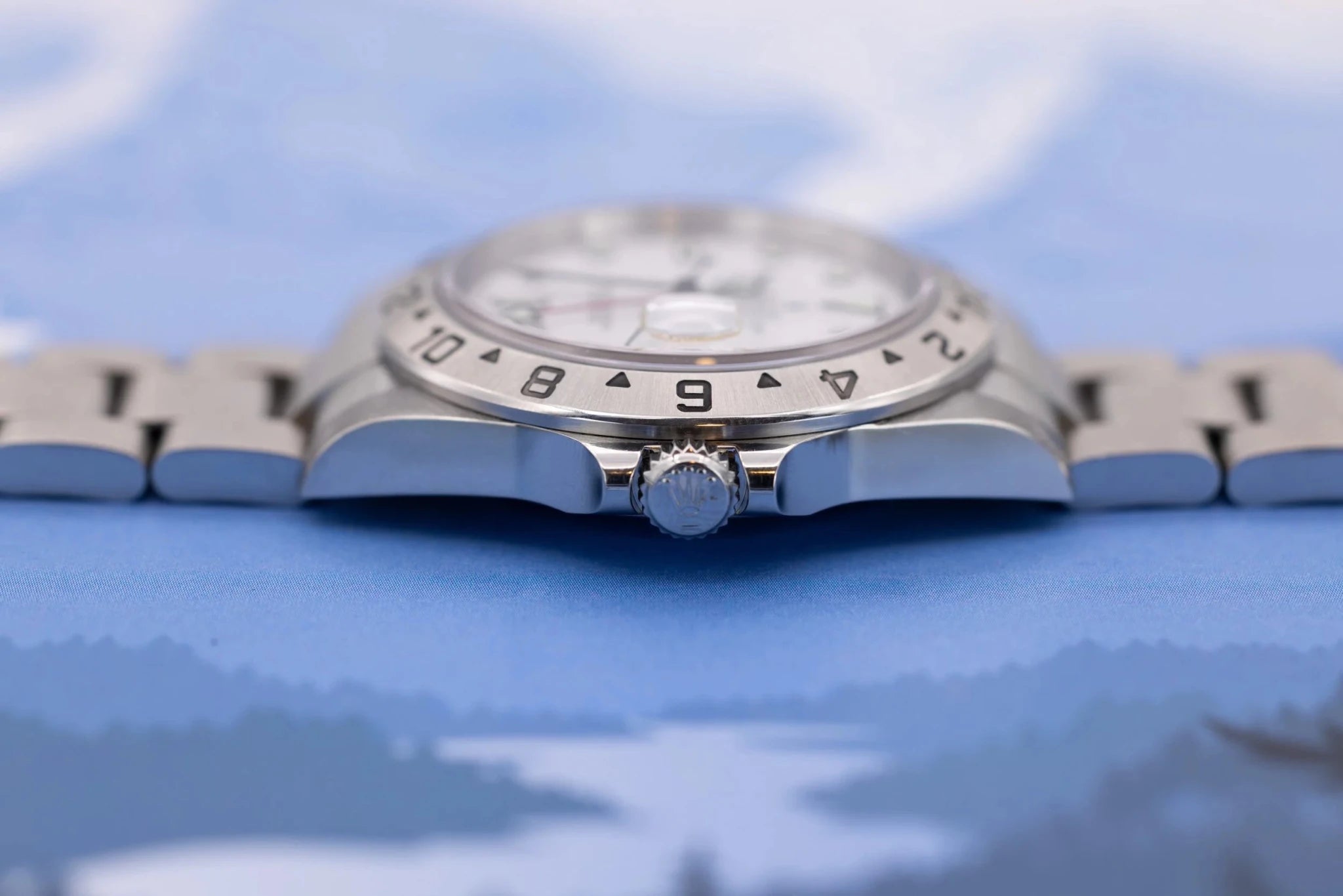 2005 Rolex Explorer II Ref. 16570 Polar | No-Holes Case | Box and Papers - Sierra Time Co