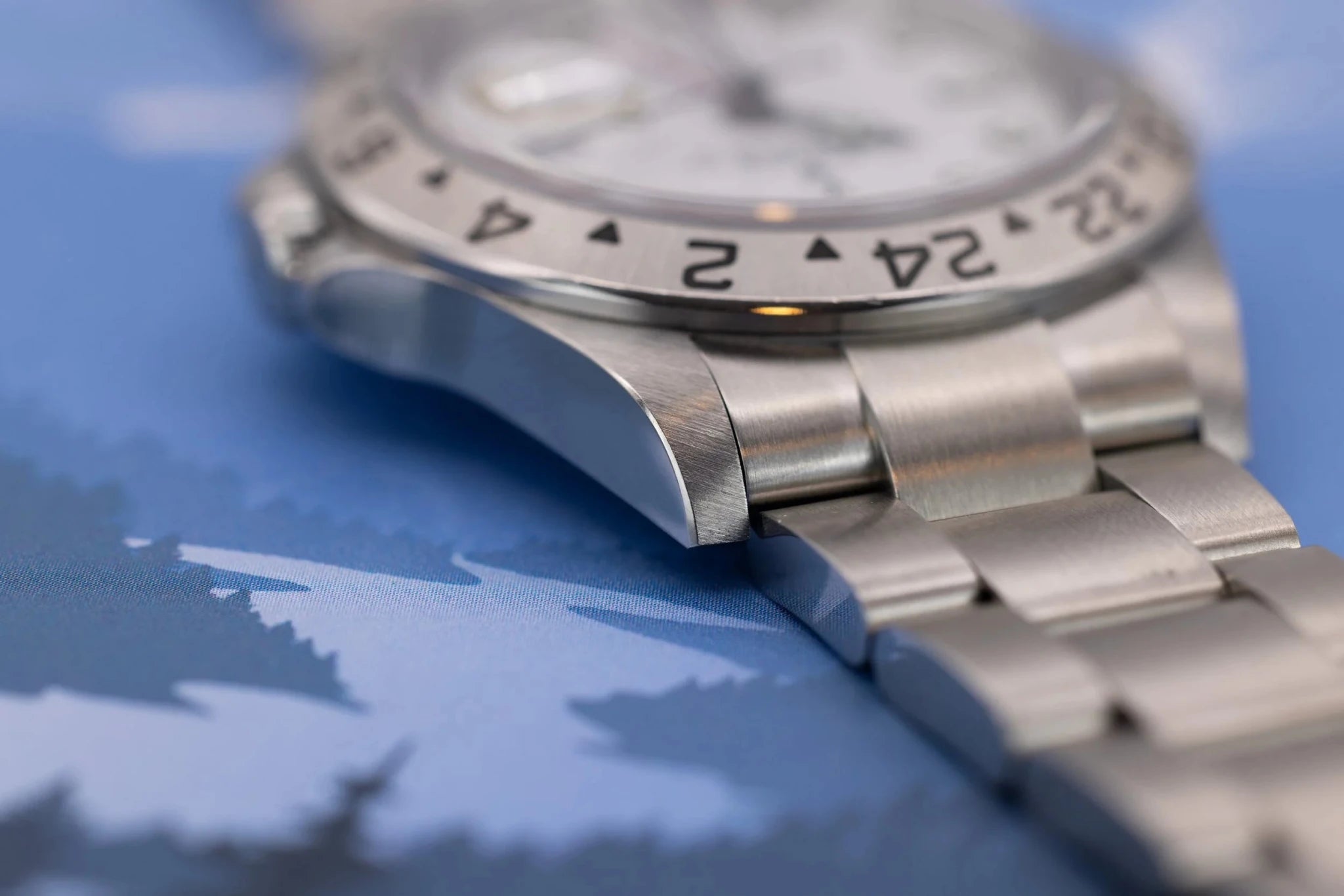 2005 Rolex Explorer II Ref. 16570 Polar | No-Holes Case | Box and Papers - Sierra Time Co