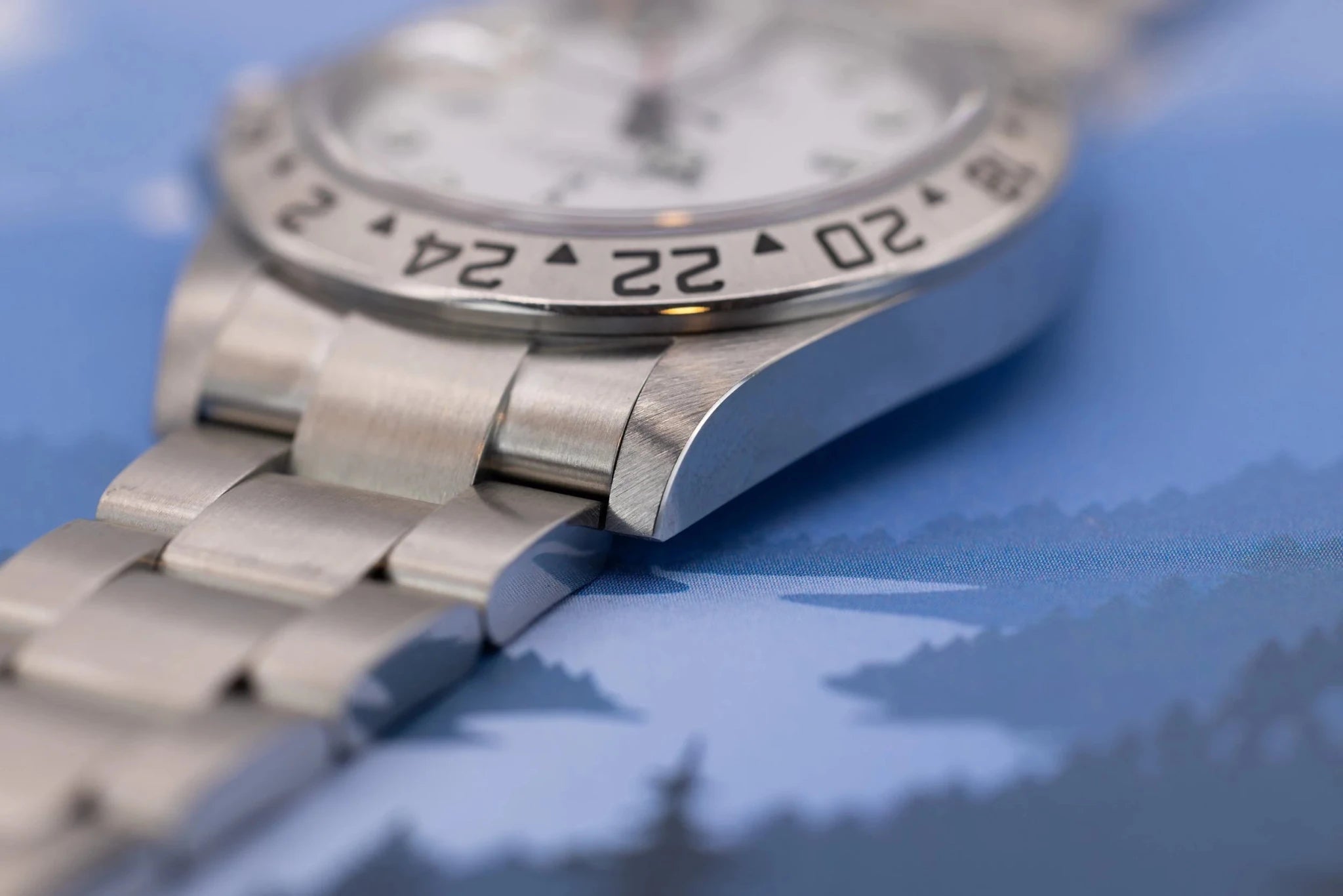 2005 Rolex Explorer II Ref. 16570 Polar | No-Holes Case | Box and Papers - Sierra Time Co