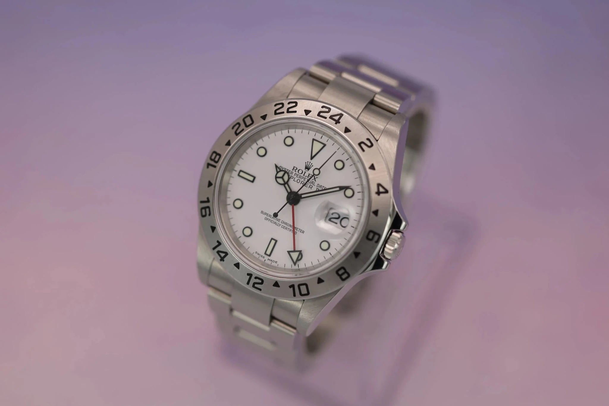 2005 Rolex Explorer II Ref. 16570 Polar | RSC Card - Sierra Time Co